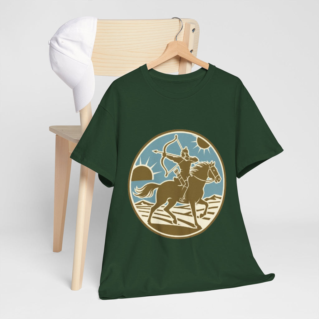 Cowboy Rodeo T‑Shirt — Western Rider Circle Graphic Tee