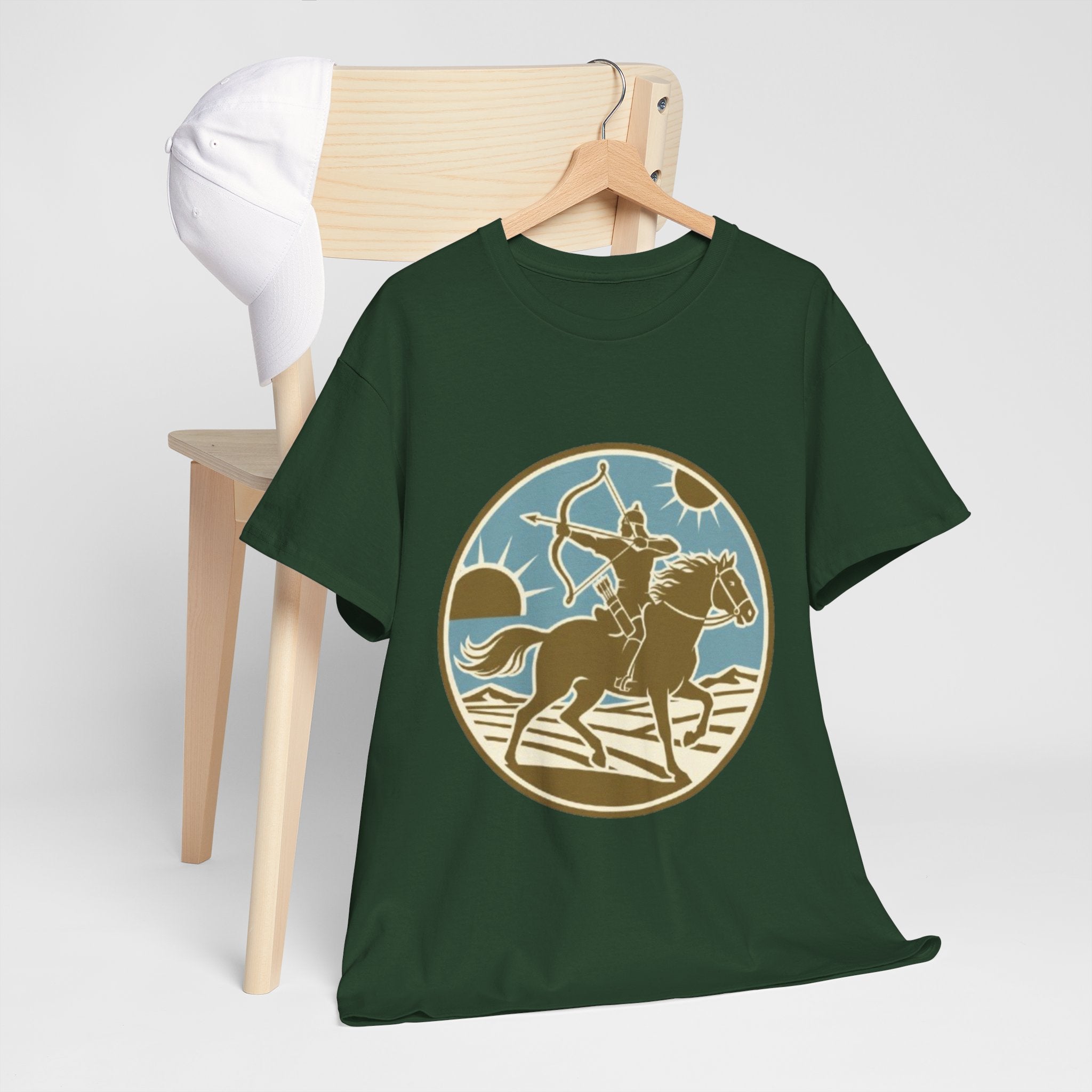 Cowboy Rodeo T‑Shirt — Western Rider Circle Graphic Tee
