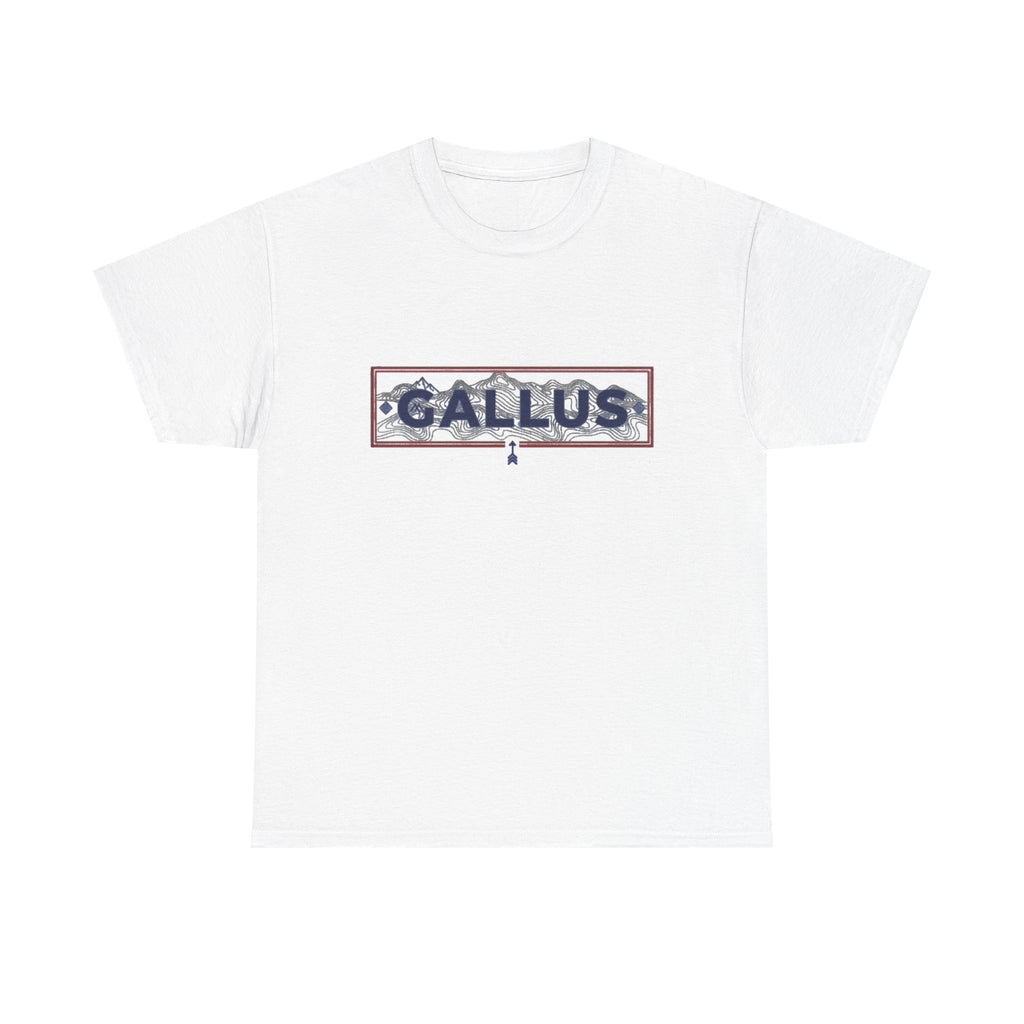 United Kingdom Map Tee — "GALLUS" Streetwear Graphic T-Shirt