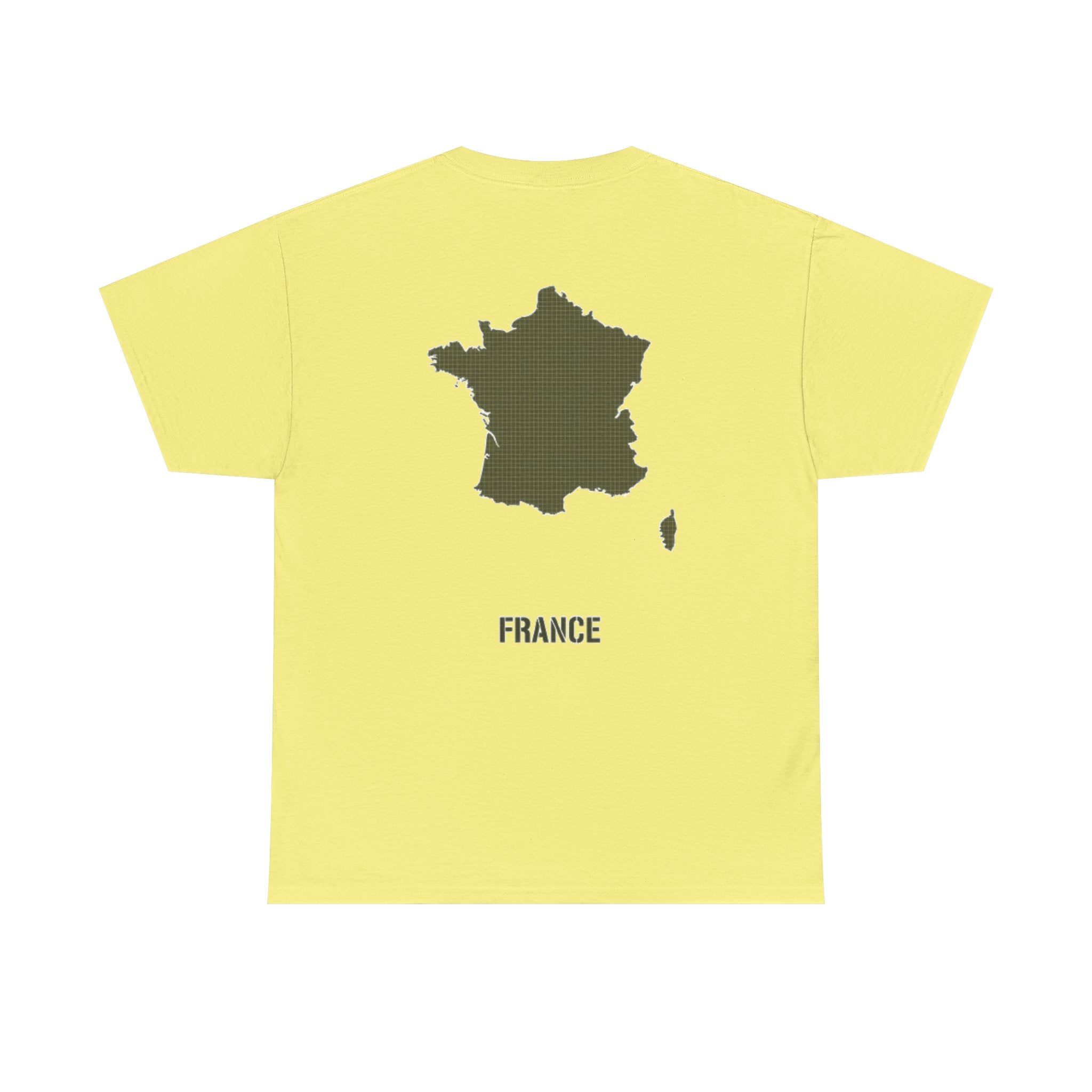 France Map Tee with "GALLUS" Chest Logo