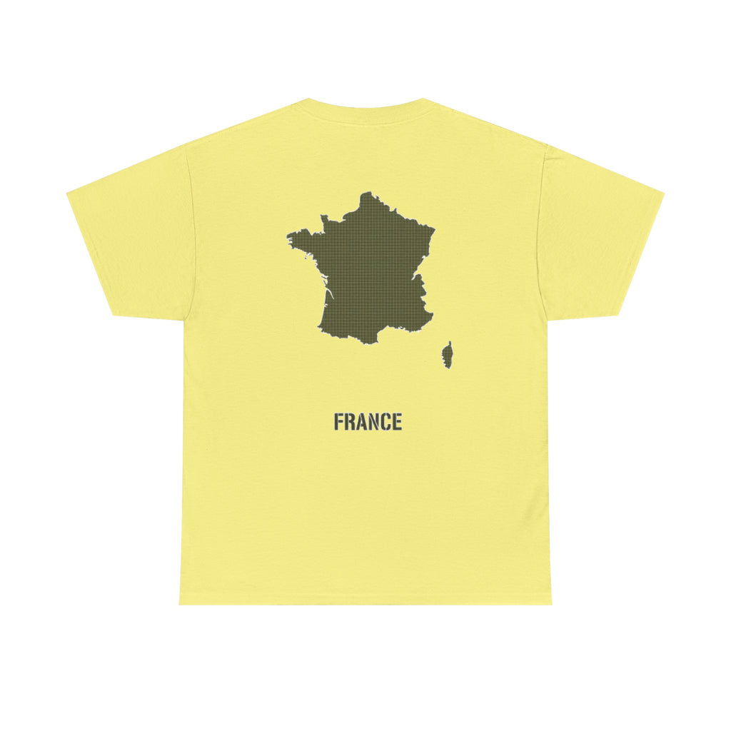 France Map Tee with "GALLUS" Chest Logo