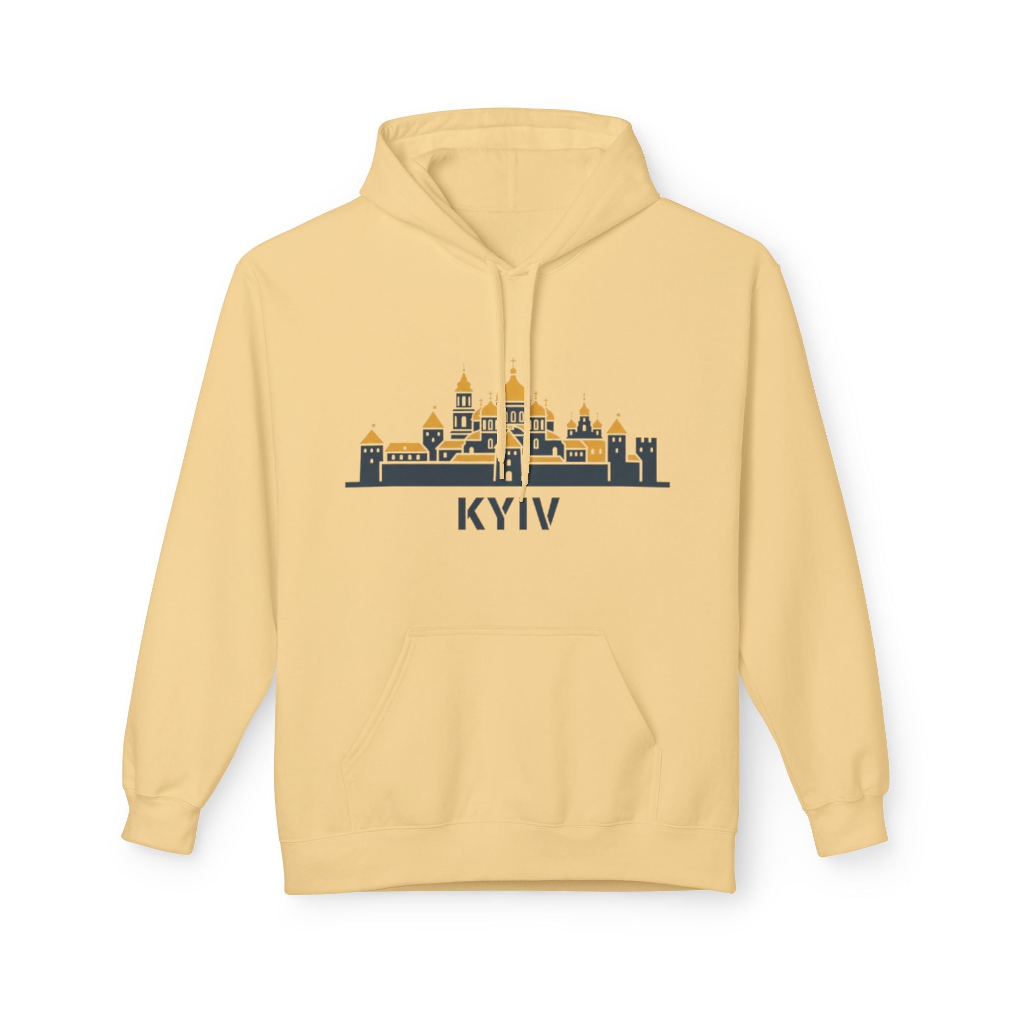 Kyiv Skyline Hoodie — Minimal Cityscape Ukraine Pride Sweatshirt