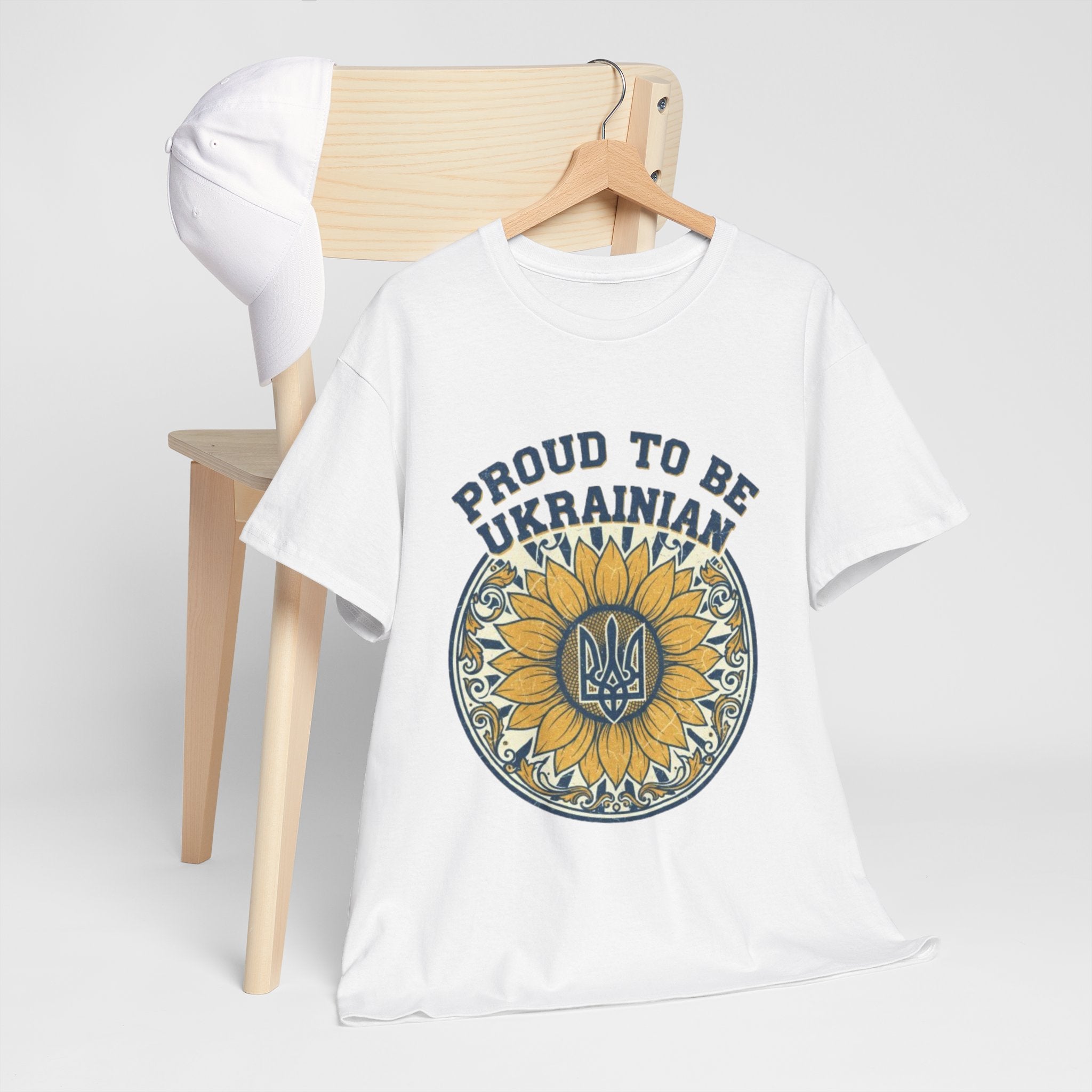 Proud to Be Ukrainian Sunflower T-Shirt