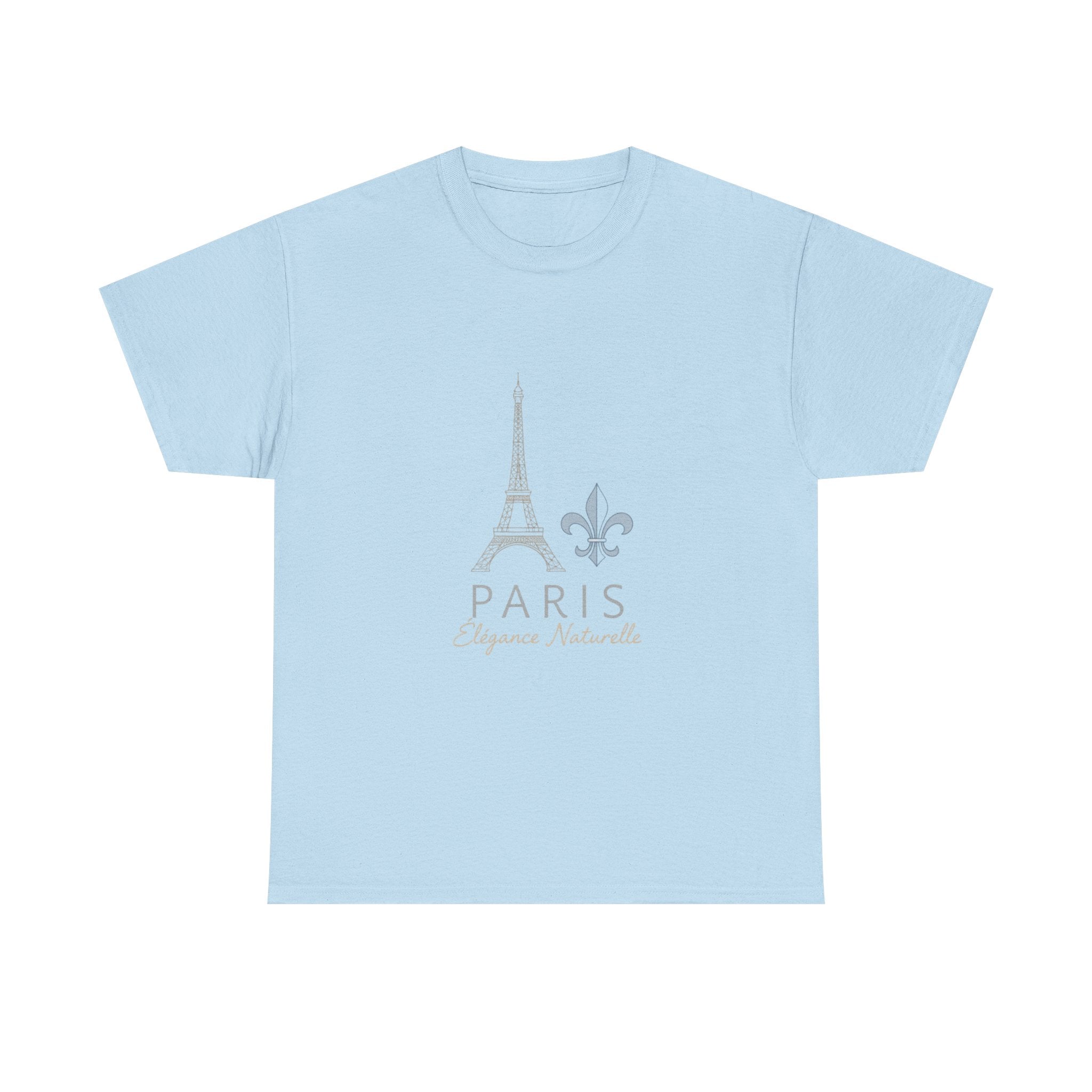 Paris Eiffel Tower Tee – 'Paris Élégance Naturelle' Graphic T-Shirt