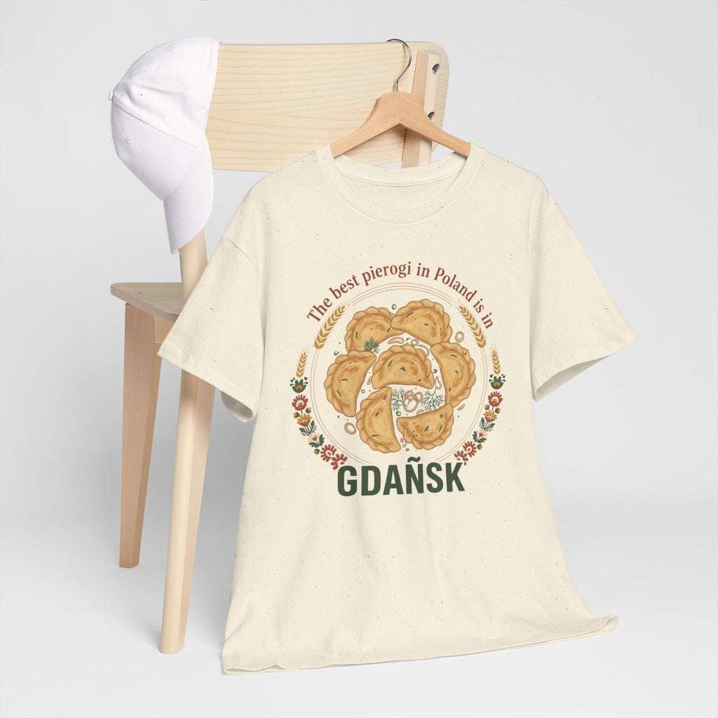 Gdańsk Pierogi T-Shirt — "The best pierogi in Poland" Travel Souvenir Tee