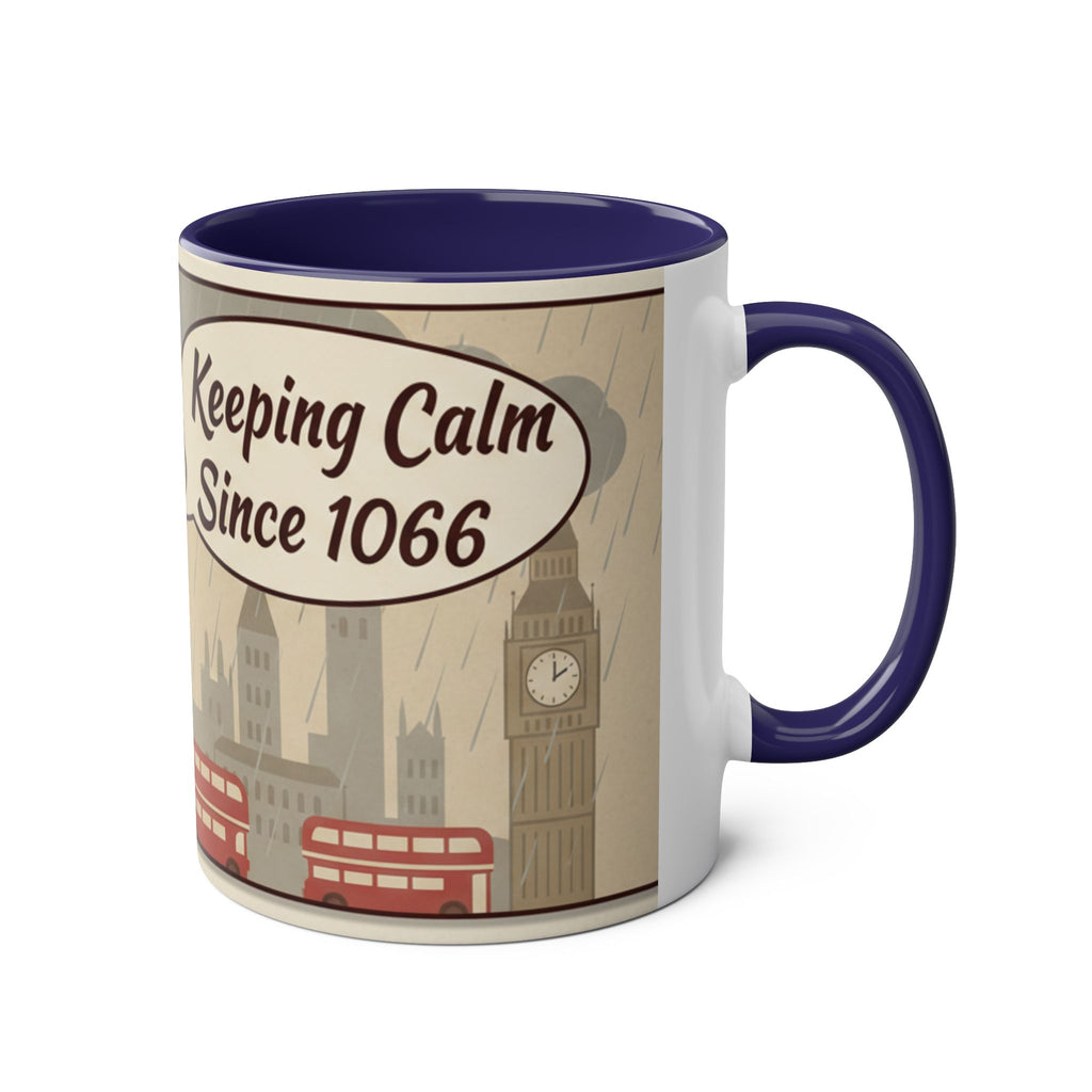 Two-Tone Coffee Mugs, 11oz