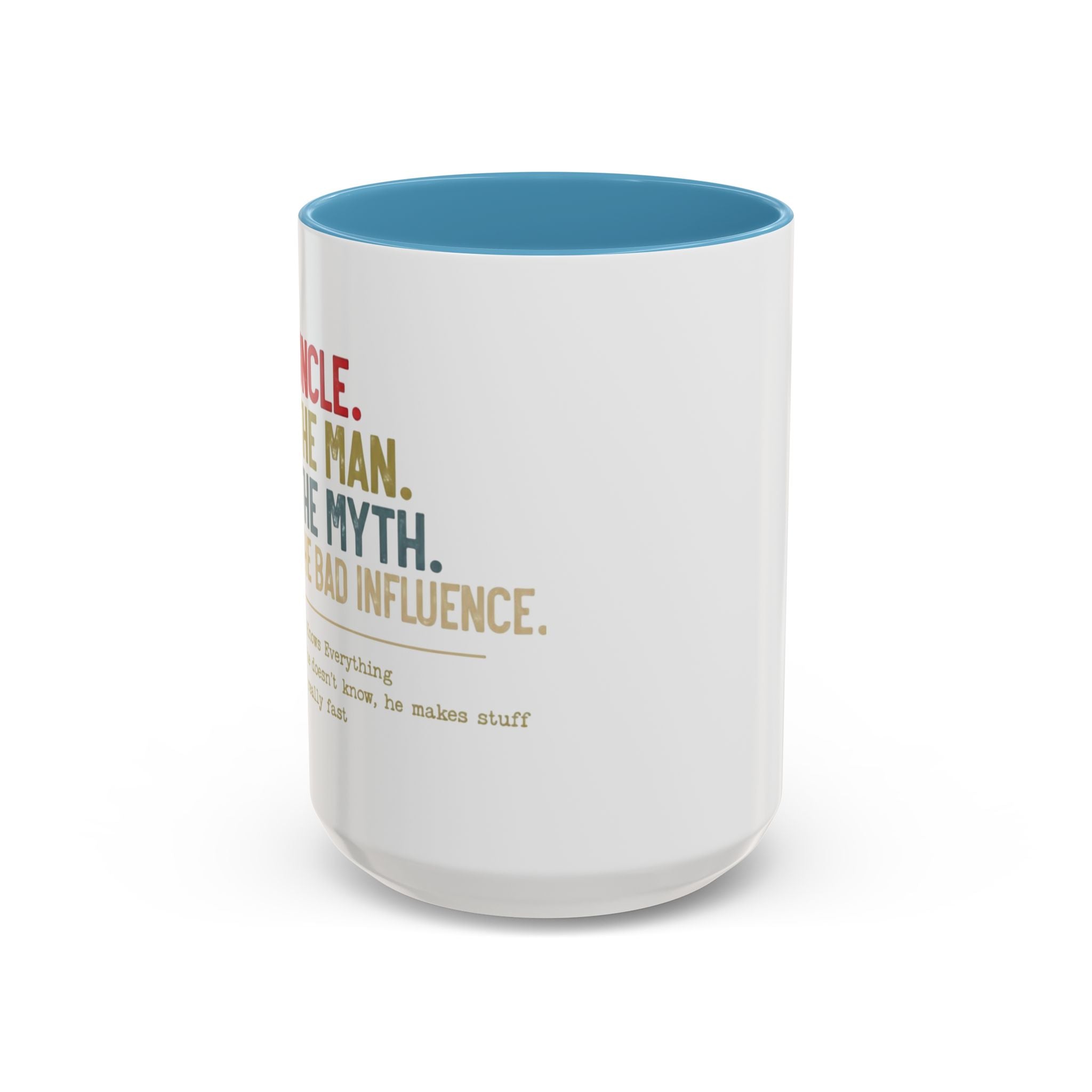 Uncle 'The Man, The Myth, The Legend' Accent Coffee Mug