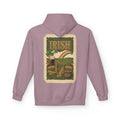 Irish Vintage Poster Hoodie – Retro Rainbow & Harp St. Patrick’s Sweatshirt