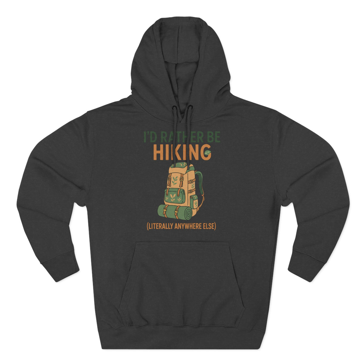 I’d Rather Be Hiking Hoodie — Outdoor Adventure Pullover — product image 2