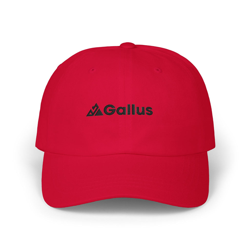 Gallus Classic Dad Cap — Vintage Stamp Logo Baseball Hat