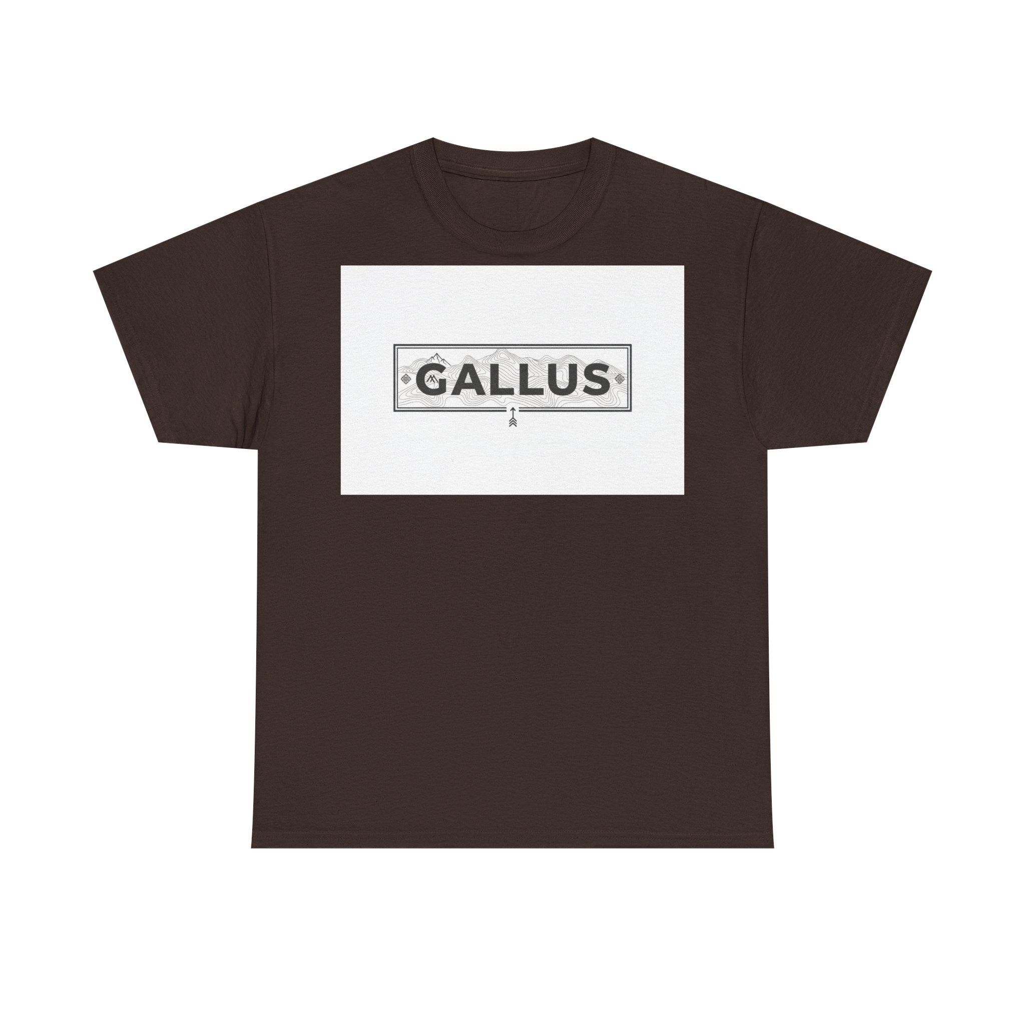 Gallus Logo Tee — Minimalist Stamp Graphic T-Shirt