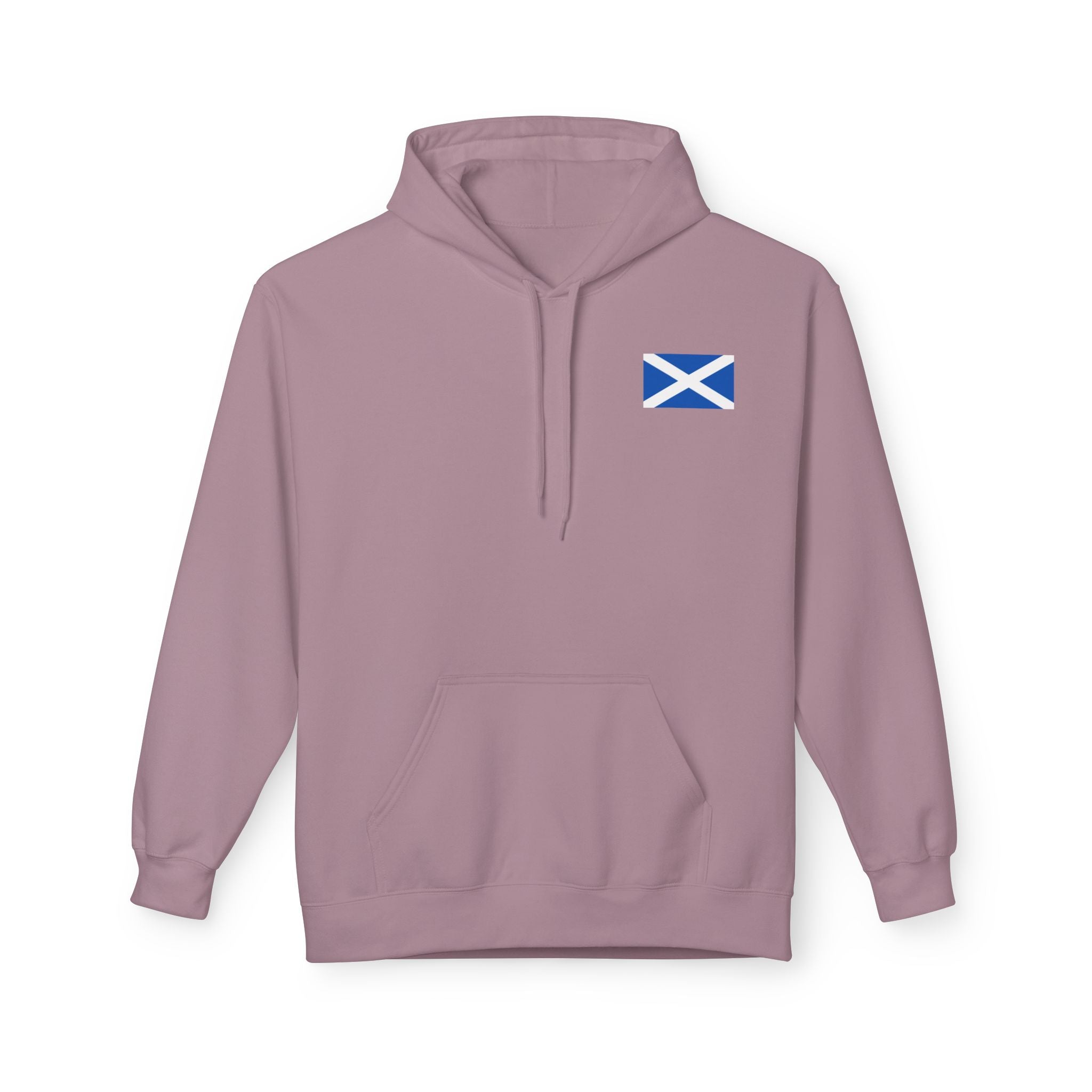 Scottish Hoodie — "Scottish & Proud" Vintage Stag Graphic Pullover