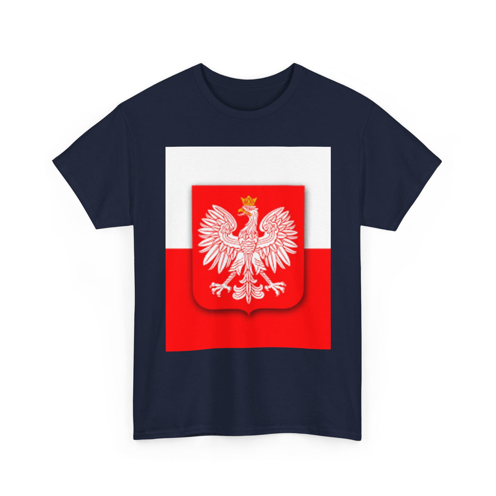 Polish White Eagle T-Shirt — Polska Coat of Arms Tee