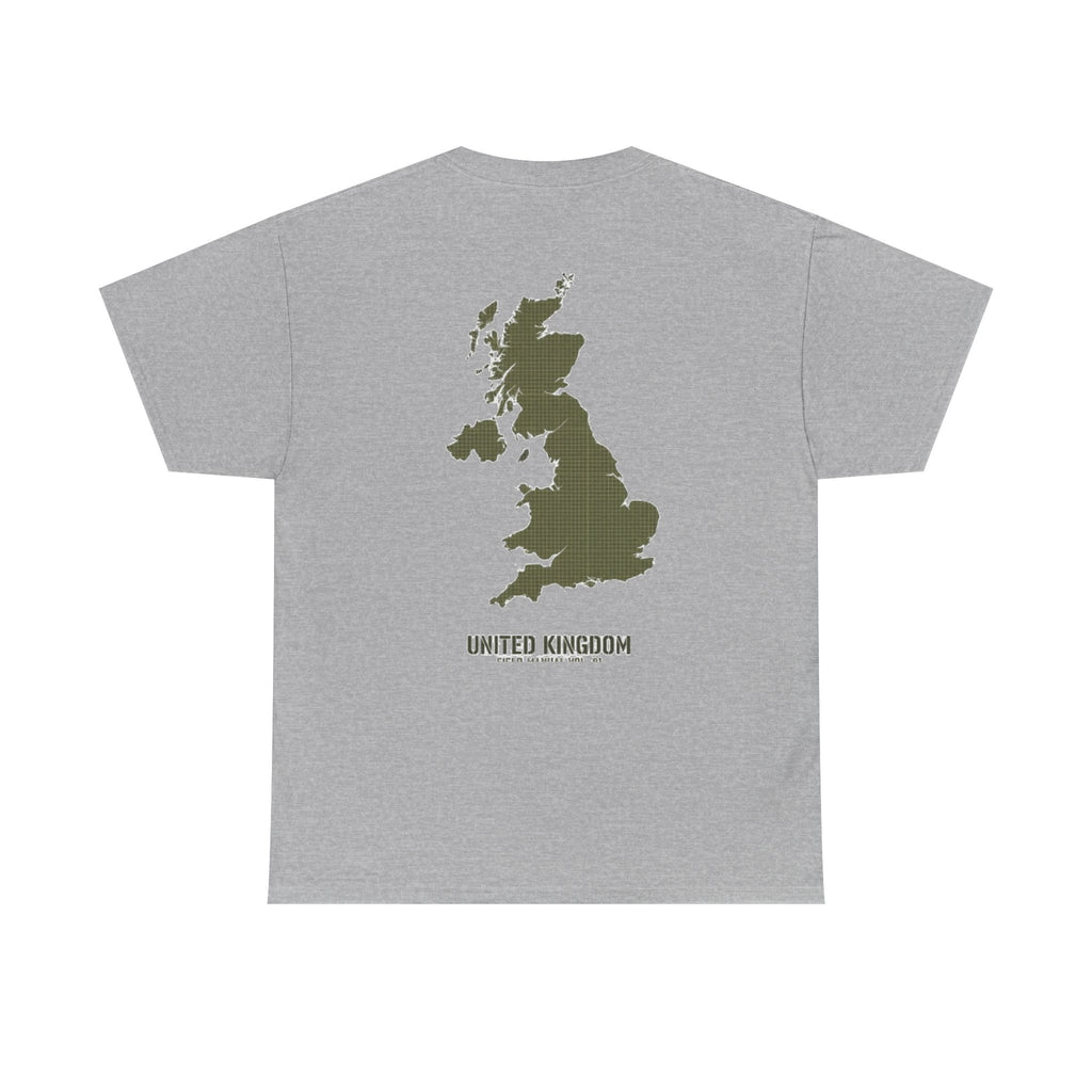 United Kingdom Map T-Shirt — Minimal UK Outline Tee