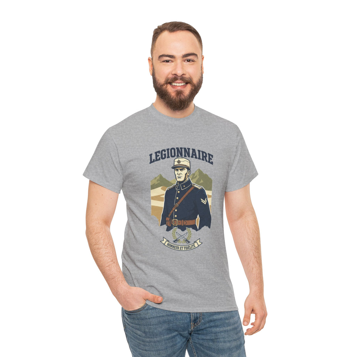 French Foreign Legion T-Shirt — La Légion Étrangère Heritage Graphic — product image 4
