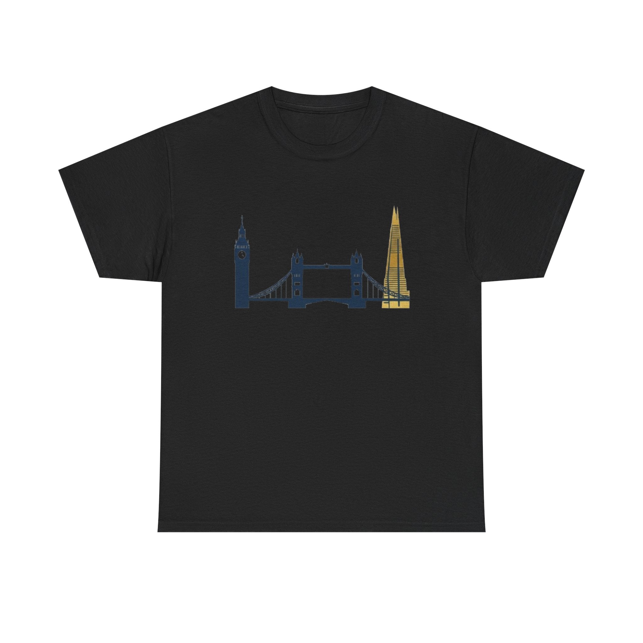 London Skyline T‑Shirt — Minimal Big Ben, Tower Bridge & The Shard Tee