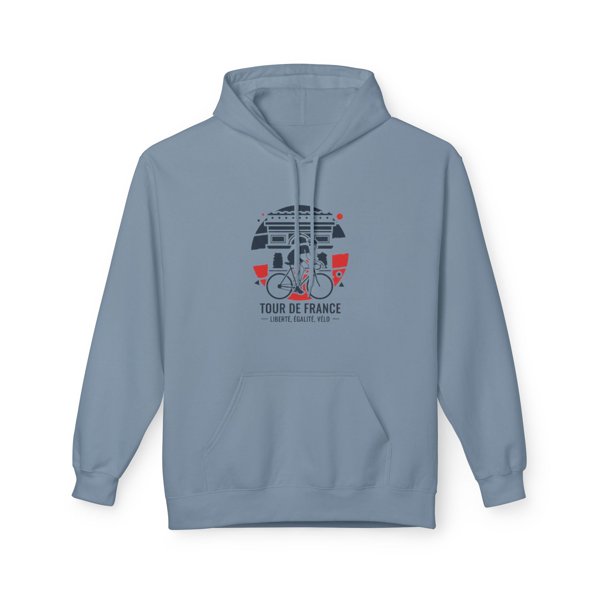 Tour de France Cycling Hoodie – Retro Bike Race Graphic