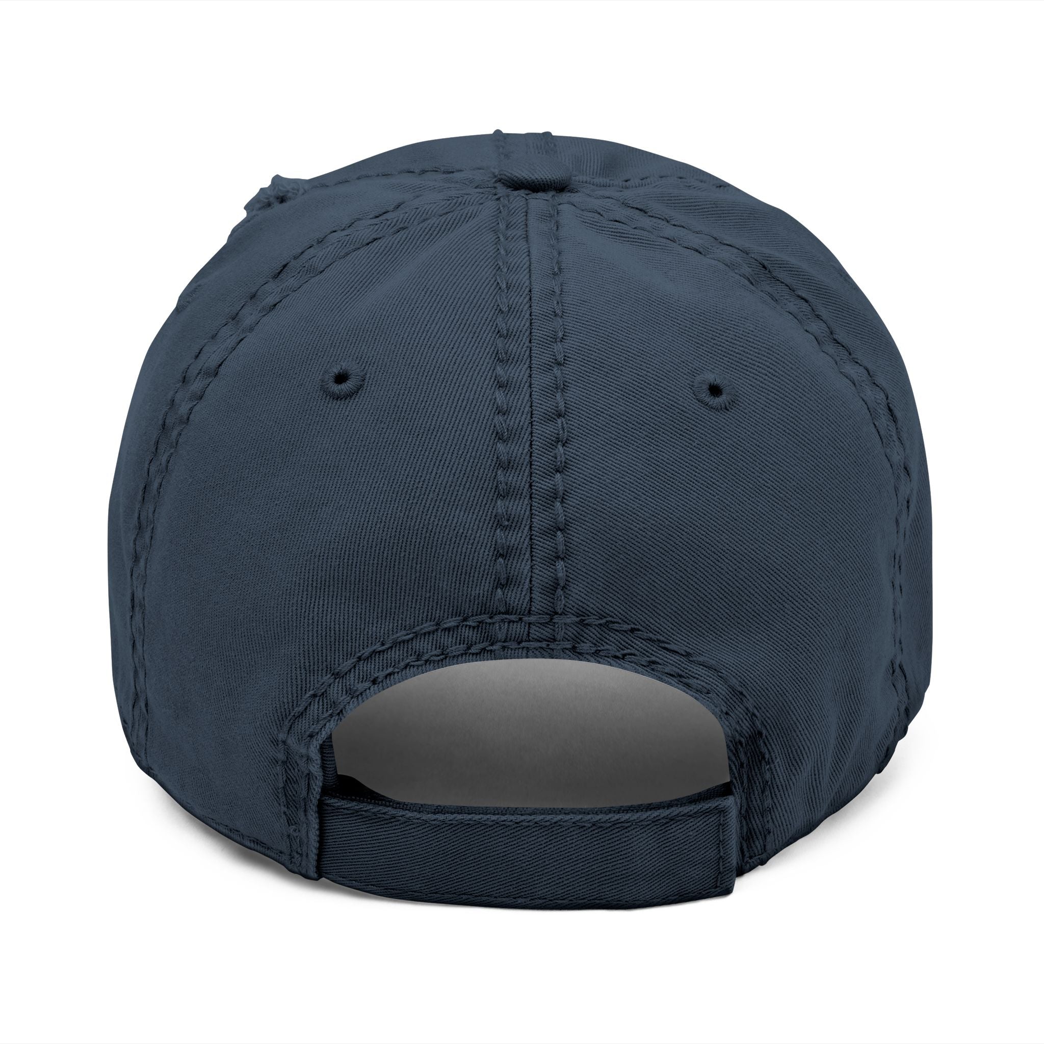 Distressed Embroidered Dad Hat - 'GALLUS' Vintage Cotton Cap