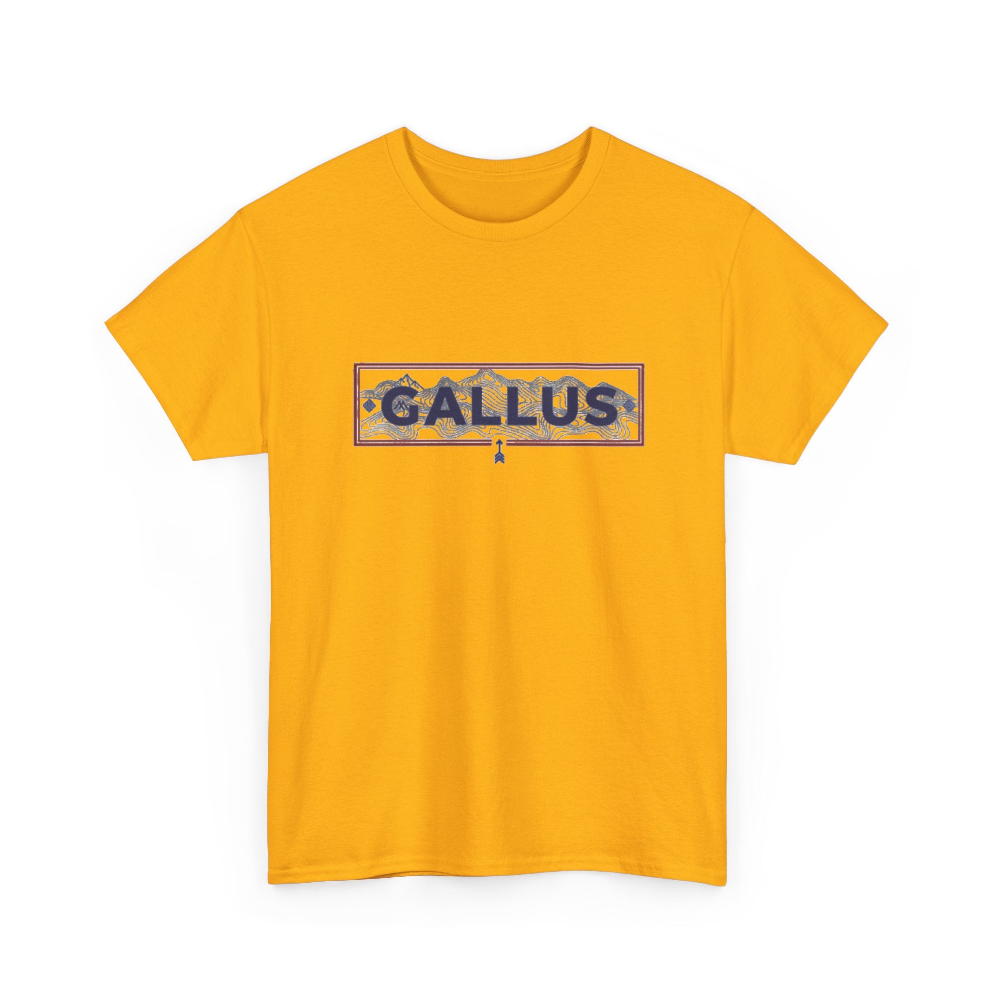 Portugal Map T-Shirt — Gallus Logo Travel Tee