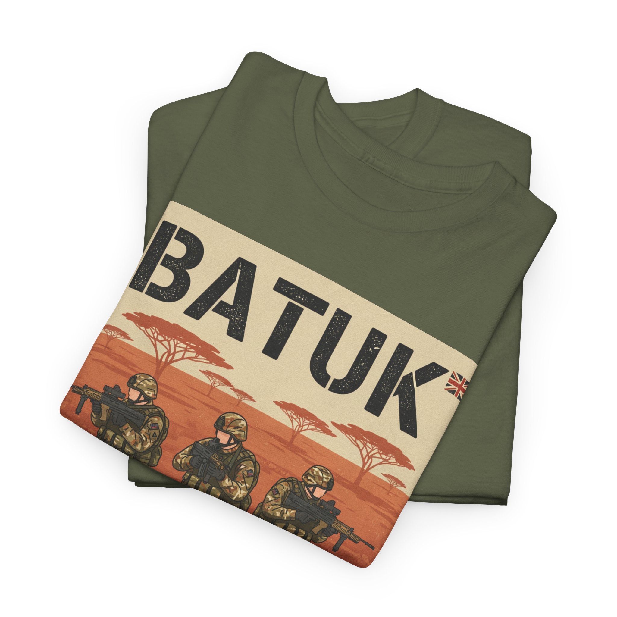 BATUK Archer's Post Kenya Vintage Military T-Shirt