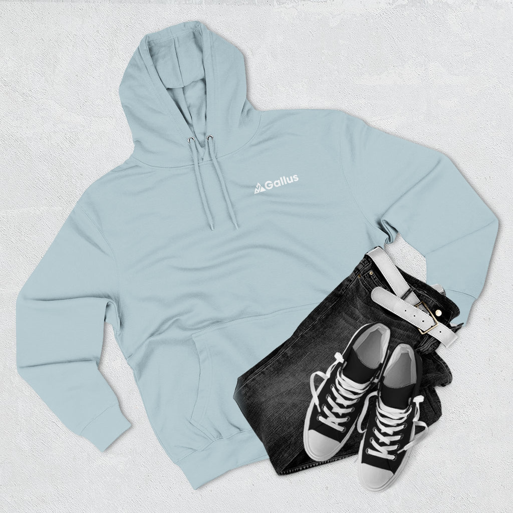 Gallus Explorer Hoodie — Minimal Logo Fleece Pullover