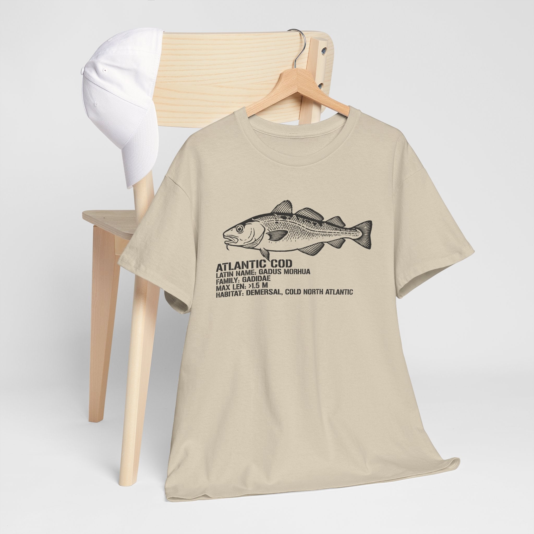 Atlantic Cod Graphic T-Shirt for Anglers