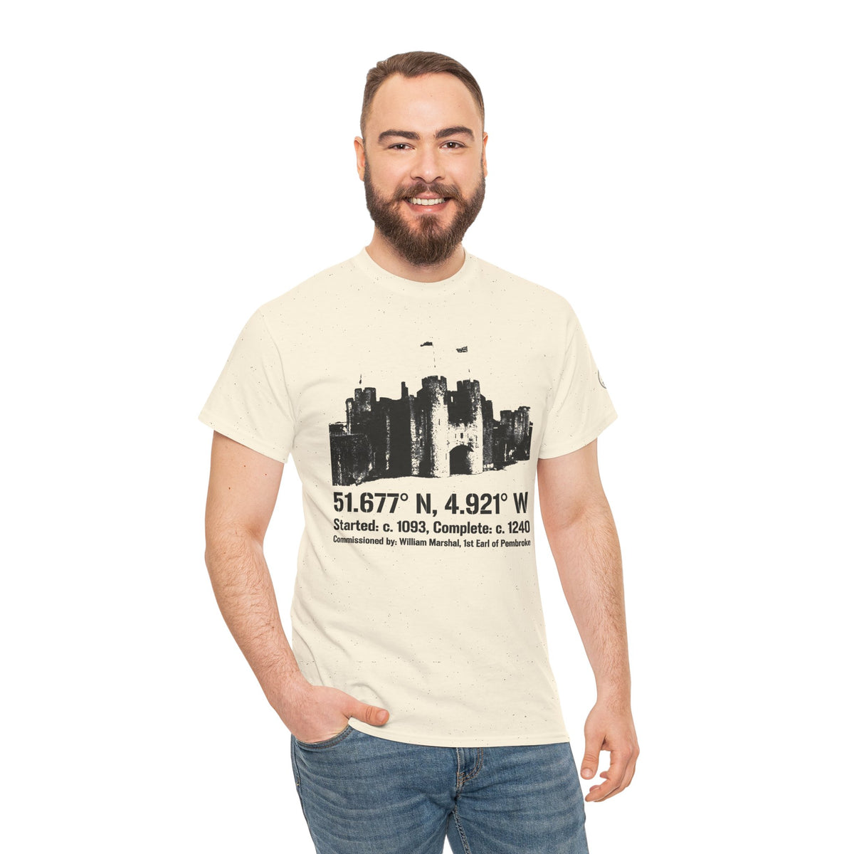 Pembroke Castle T-Shirt — Historic Welsh Landmark Tee — product image 8
