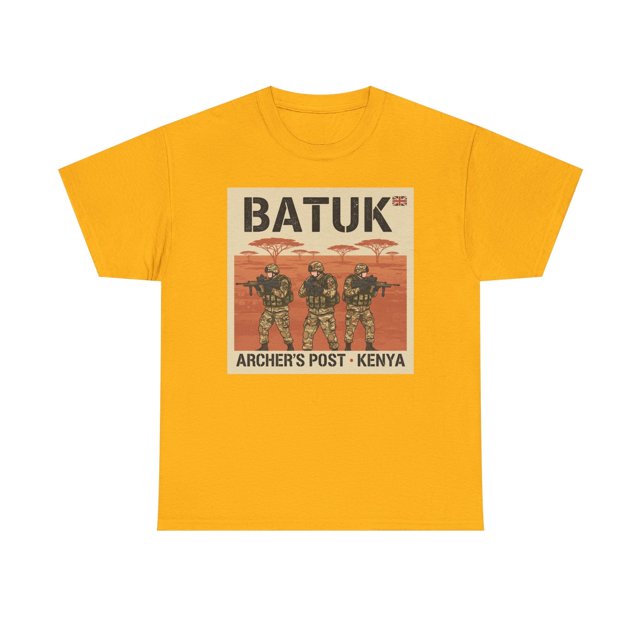 BATUK Archer's Post Kenya Vintage Military T-Shirt