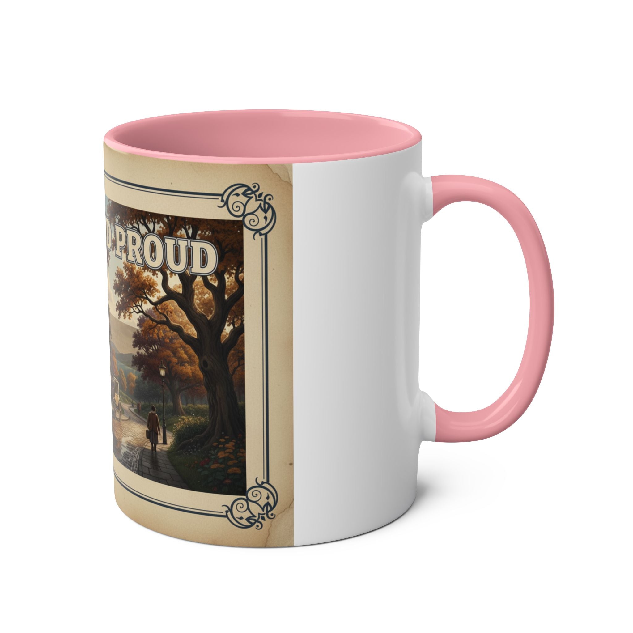 Two-Tone Coffee Mugs, 11oz