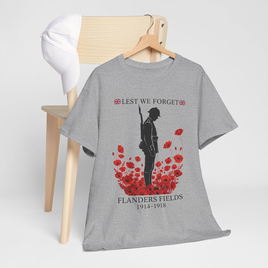 Flanders 1914–1918 T-Shirt — Great War Heritage Graphic