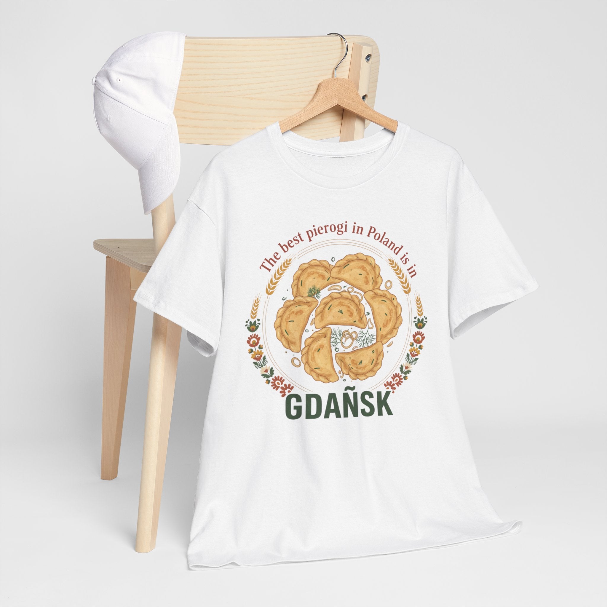 Gdańsk Pierogi T-Shirt — "The best pierogi in Poland" Travel Souvenir Tee