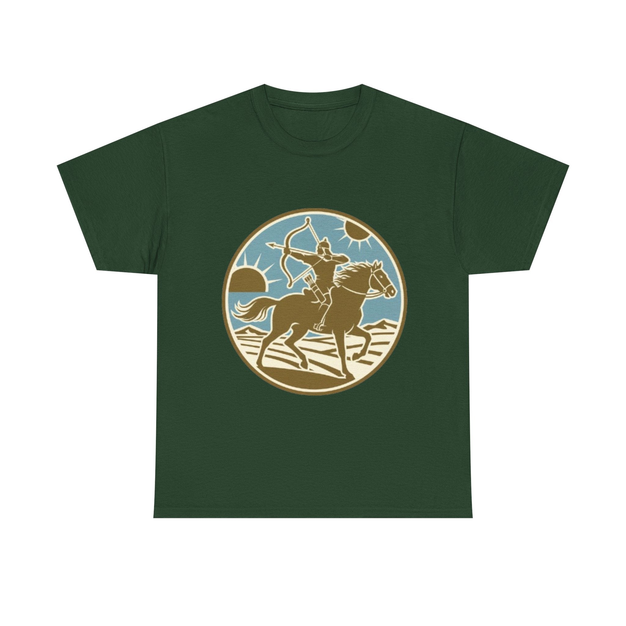 Cowboy Rodeo T‑Shirt — Western Rider Circle Graphic Tee