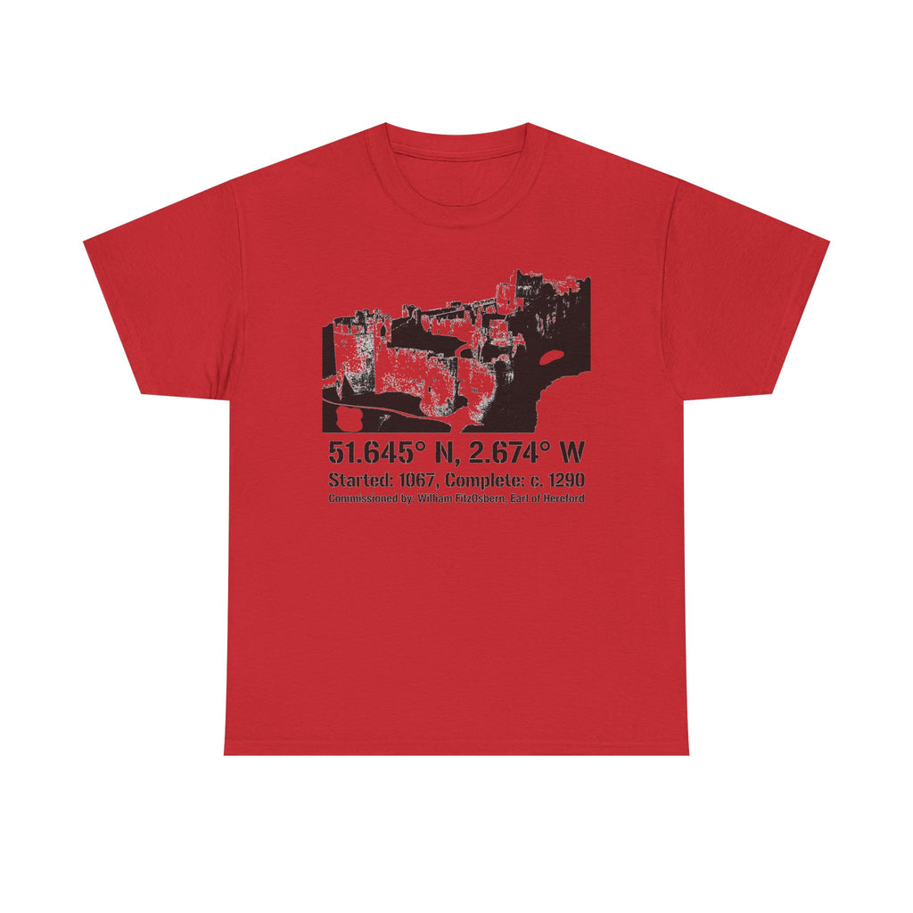 Chepstow Castle T‑Shirt — Historic Landmark Tee for Castle Lovers & Travelers