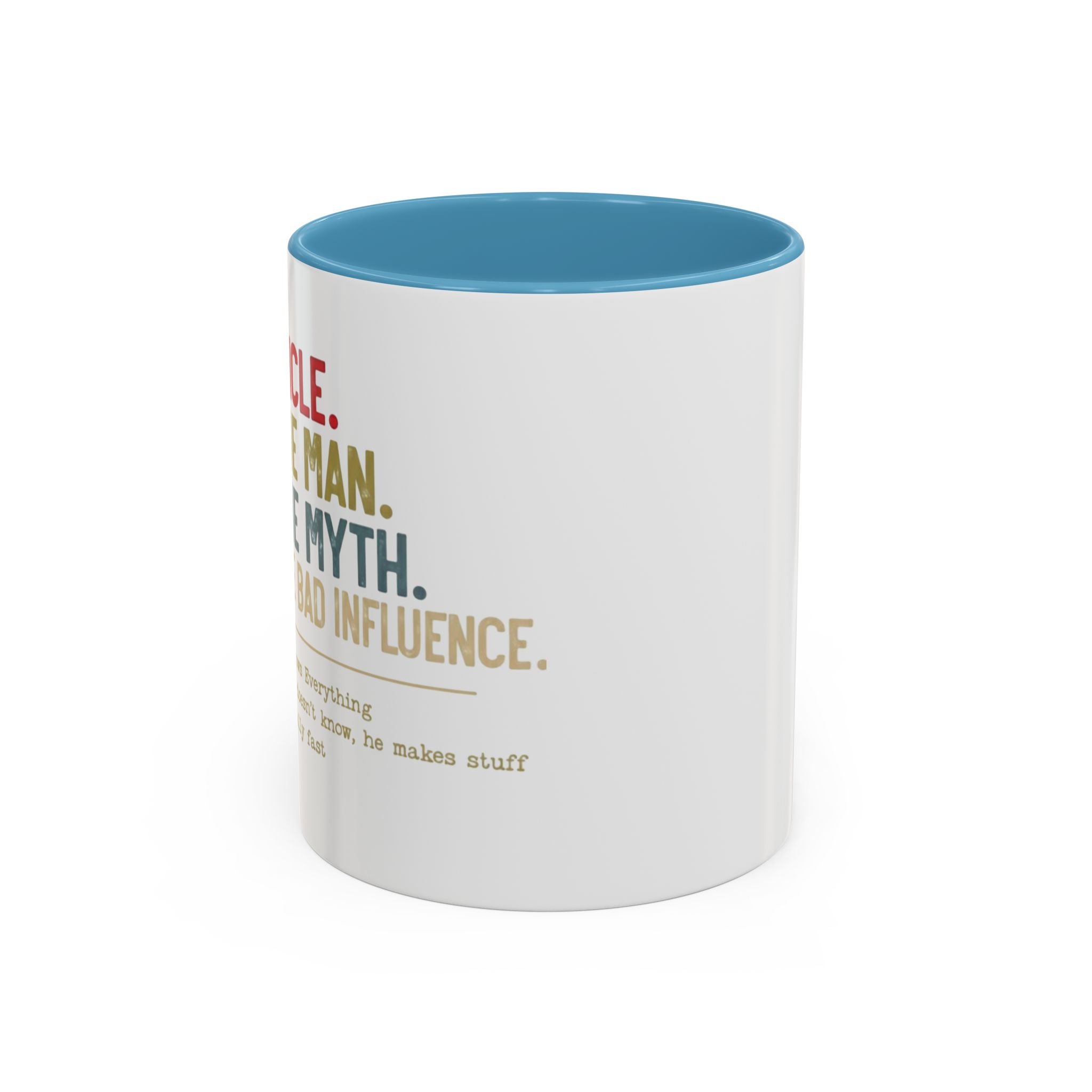 Uncle 'The Man, The Myth, The Legend' Accent Coffee Mug