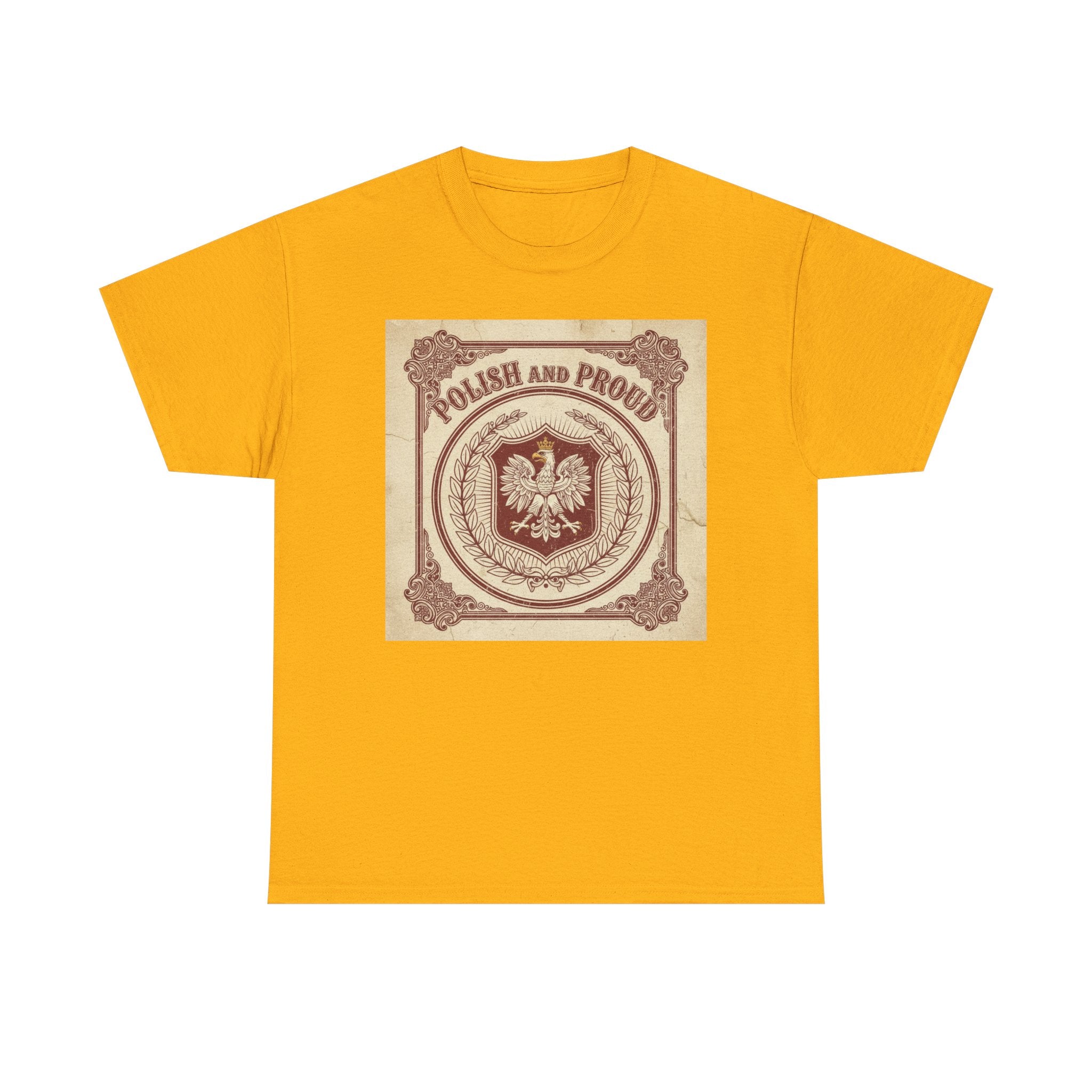 Polish and Proud T‑Shirt — Vintage Eagle Heritage Tee