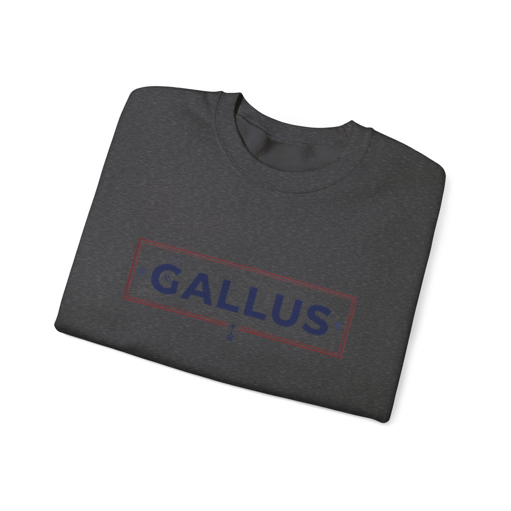 Spain Map Crewneck Sweatshirt — GALLUS Logo Travel Pullover