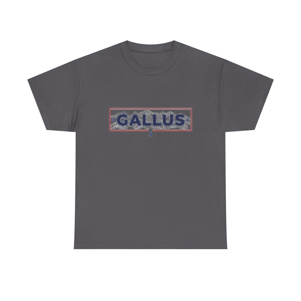 United Kingdom Map Tee — "GALLUS" Streetwear Graphic T-Shirt