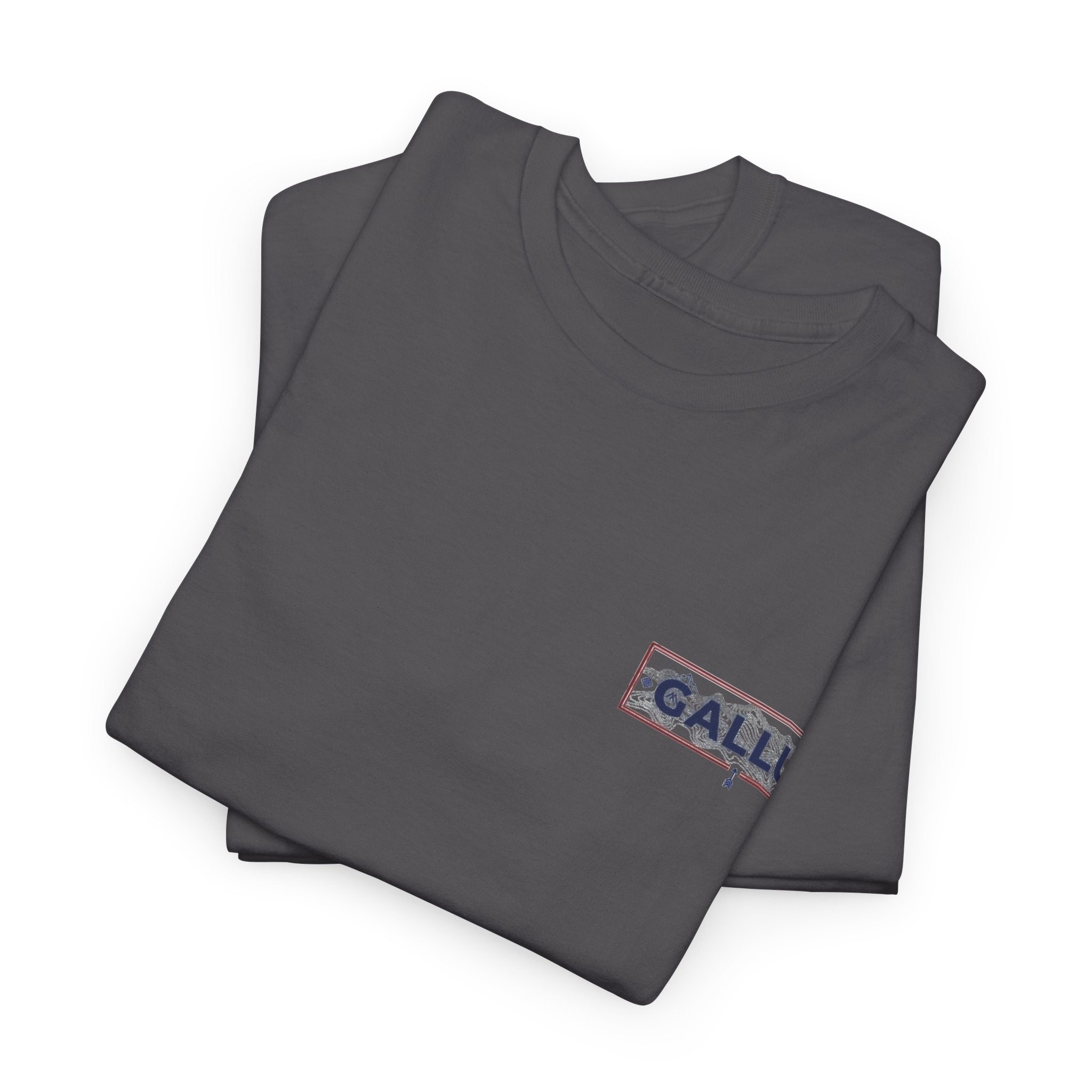 Gallus Logo Tee — Minimal Chest Patch White T-Shirt