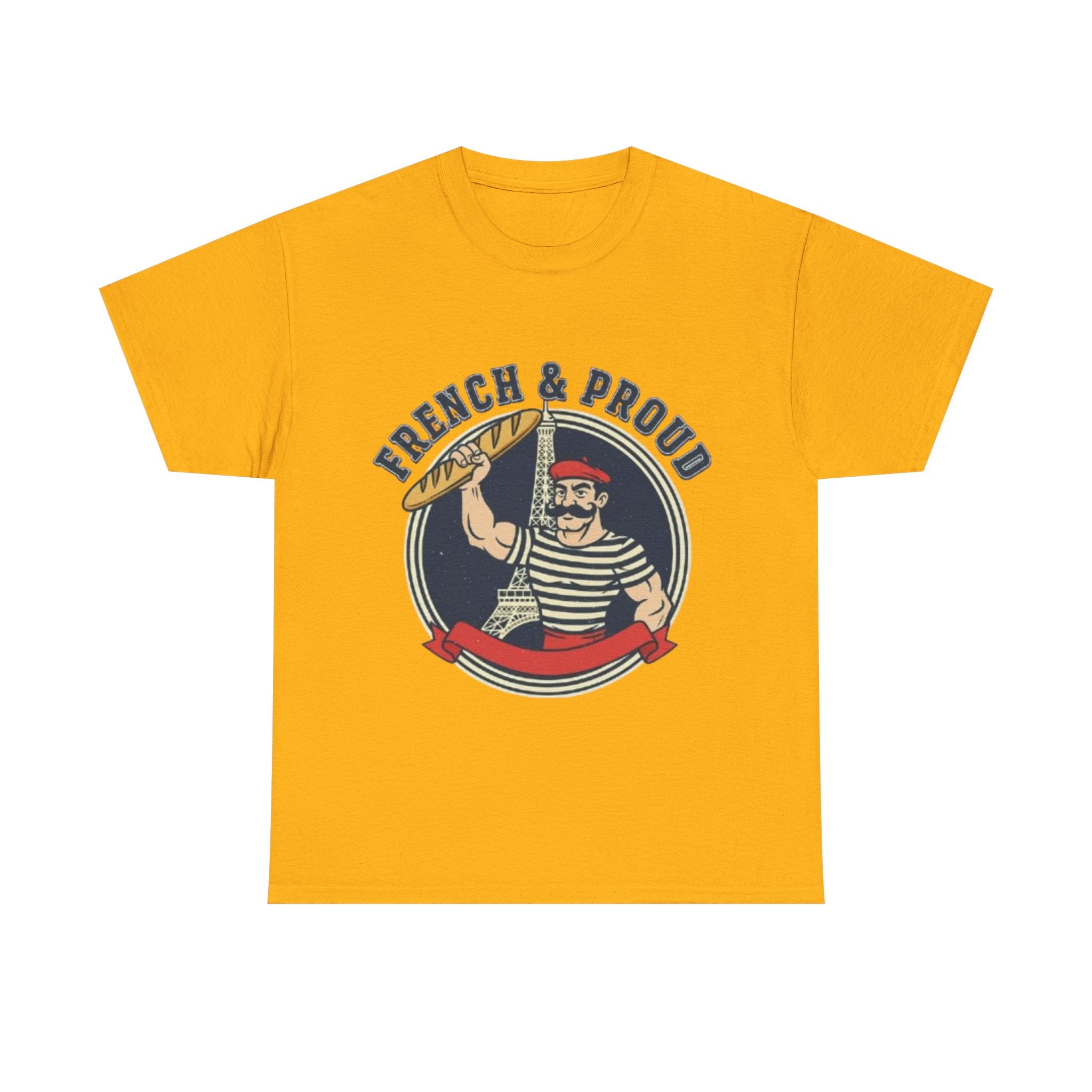 French & Proud T-Shirt — Retro French Sailor Graphic Tee