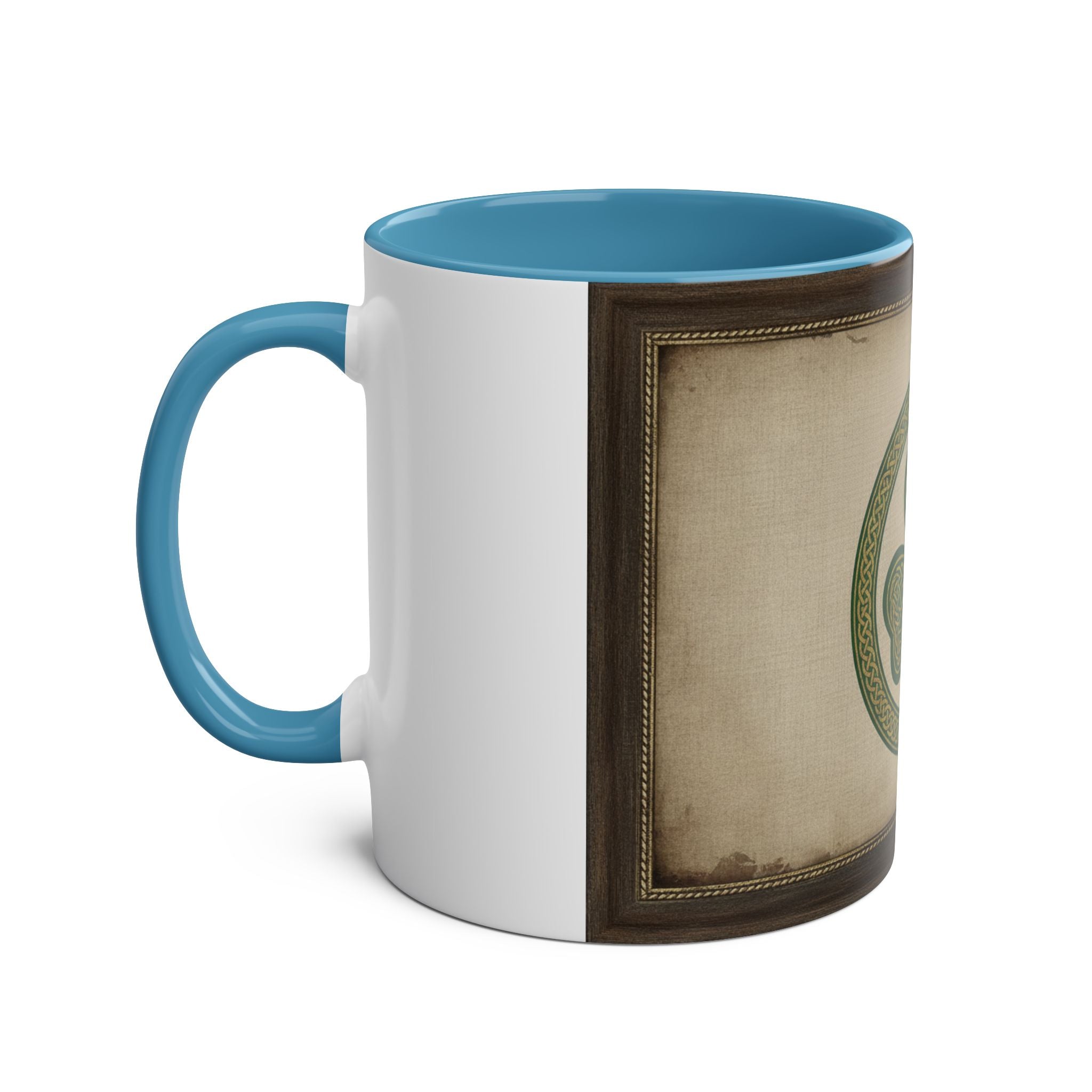 Two-Tone Coffee Mugs, 11oz