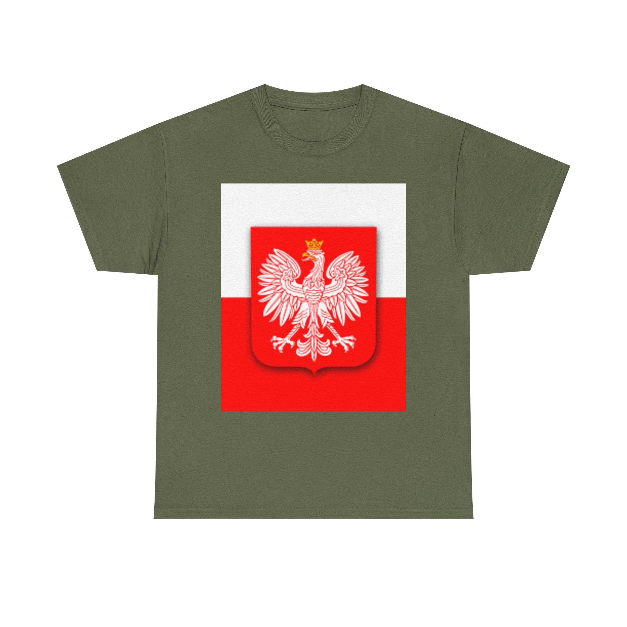 Polish White Eagle T-Shirt — Polska Coat of Arms Tee