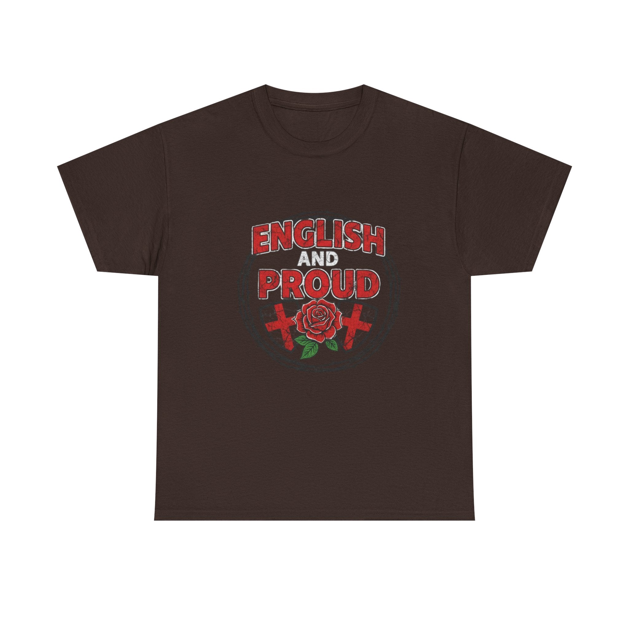 English and Proud T-Shirt — St. George Rose Patriotic Tee