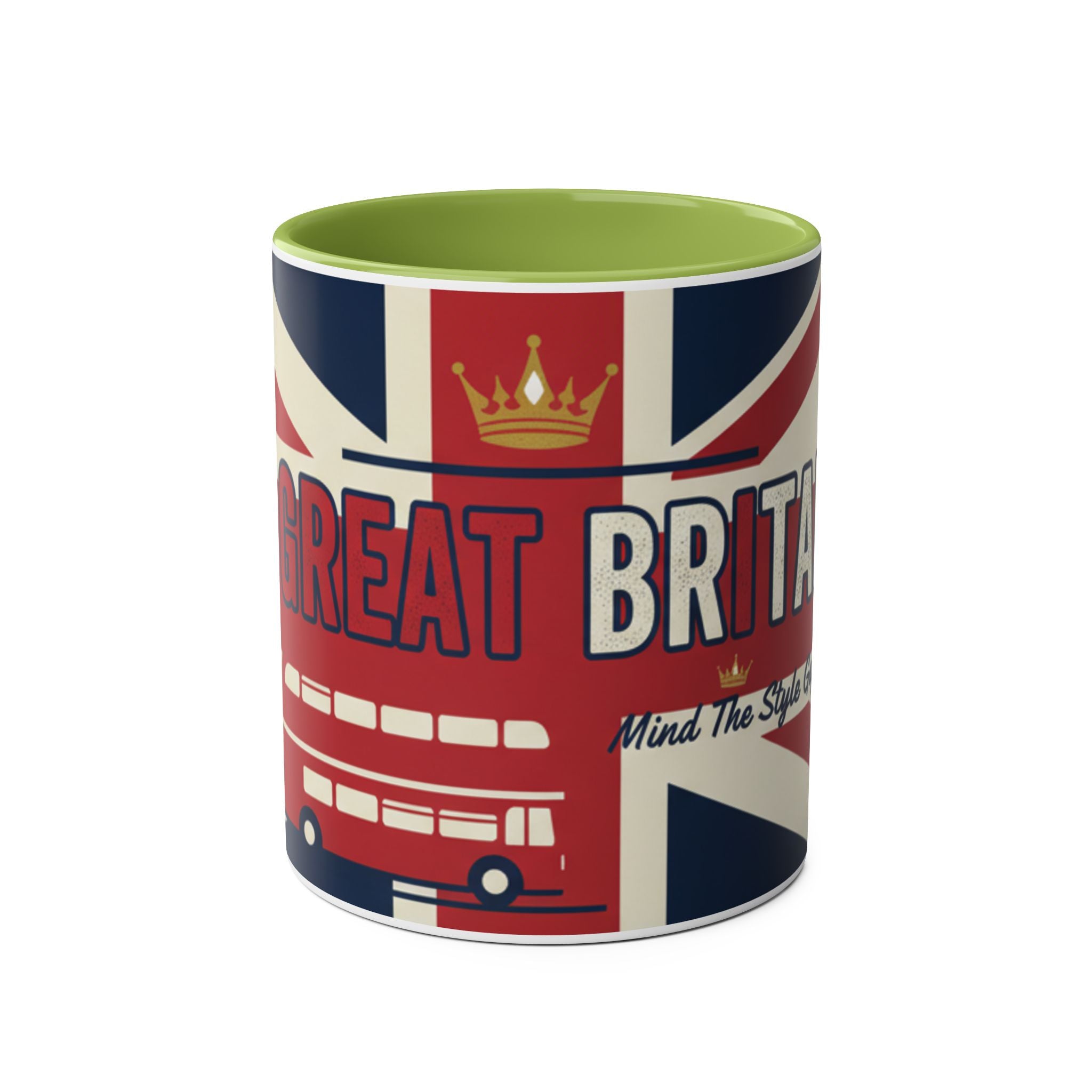 Two-Tone Coffee Mugs, 11oz