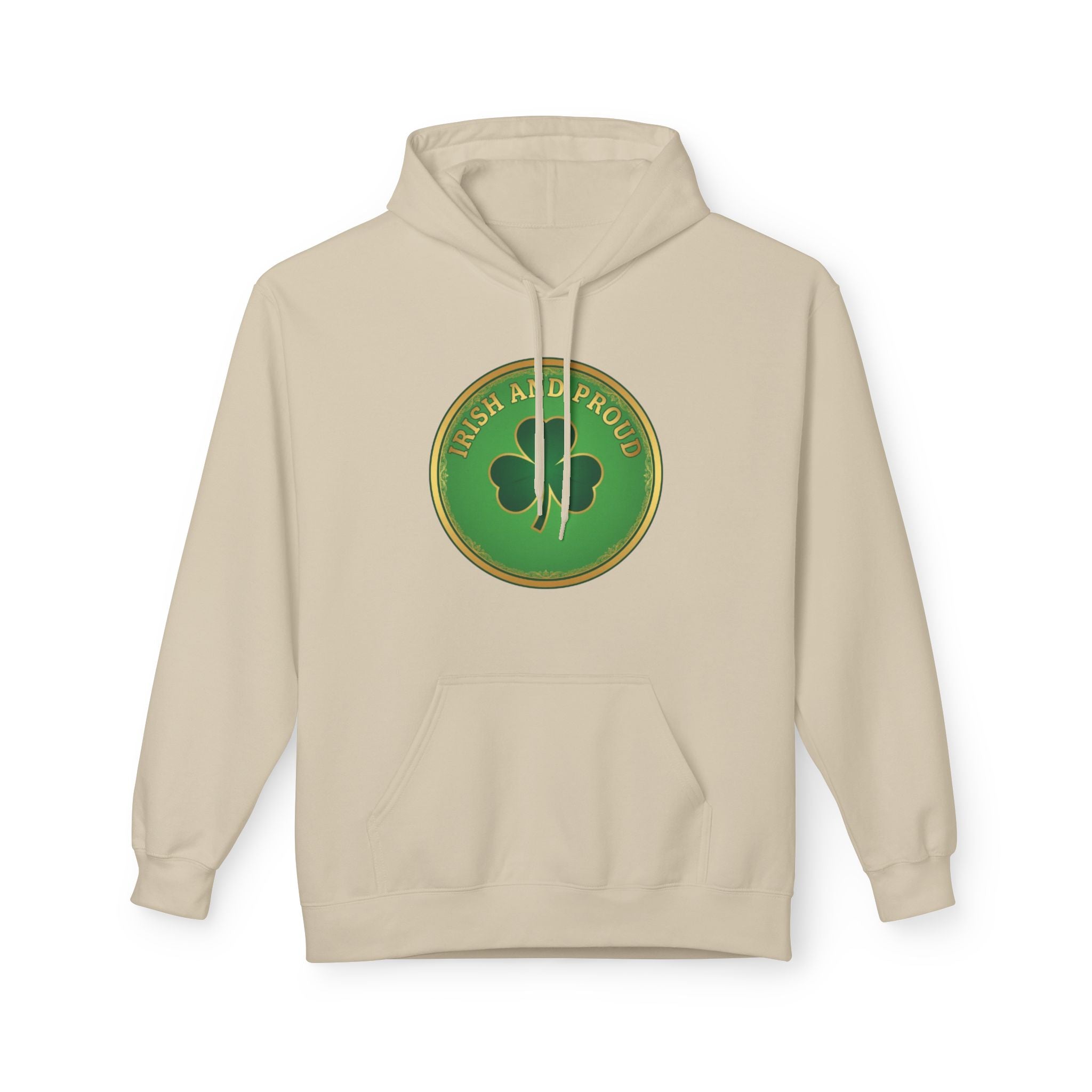 Lucky & Proud Shamrock Hoodie — Irish Pride St. Patrick’s Day Sweatshirt