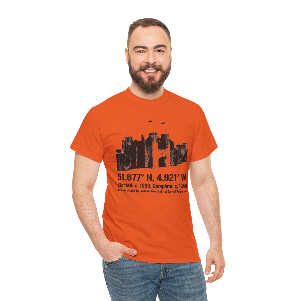 Pembroke Castle T-Shirt — Historic Welsh Landmark Tee — product image 5