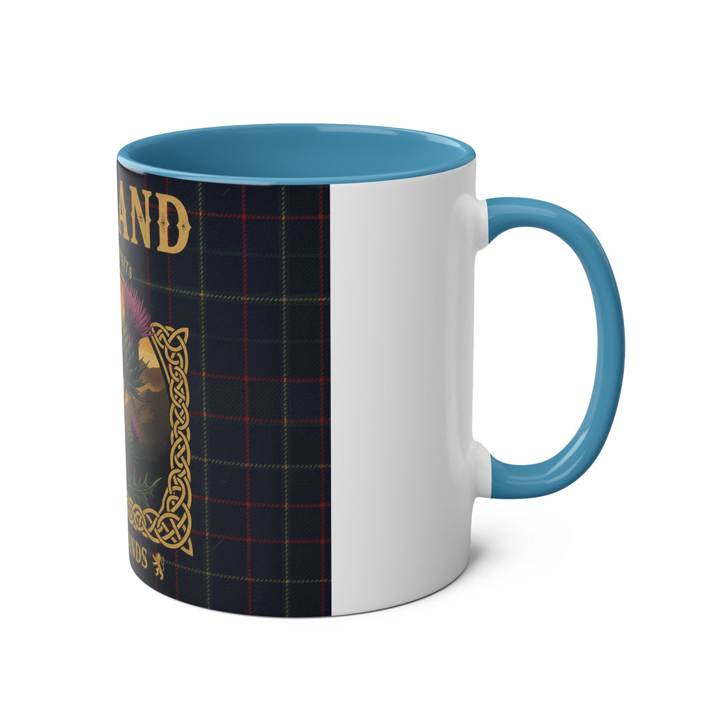 Two-Tone Coffee Mugs, 11oz