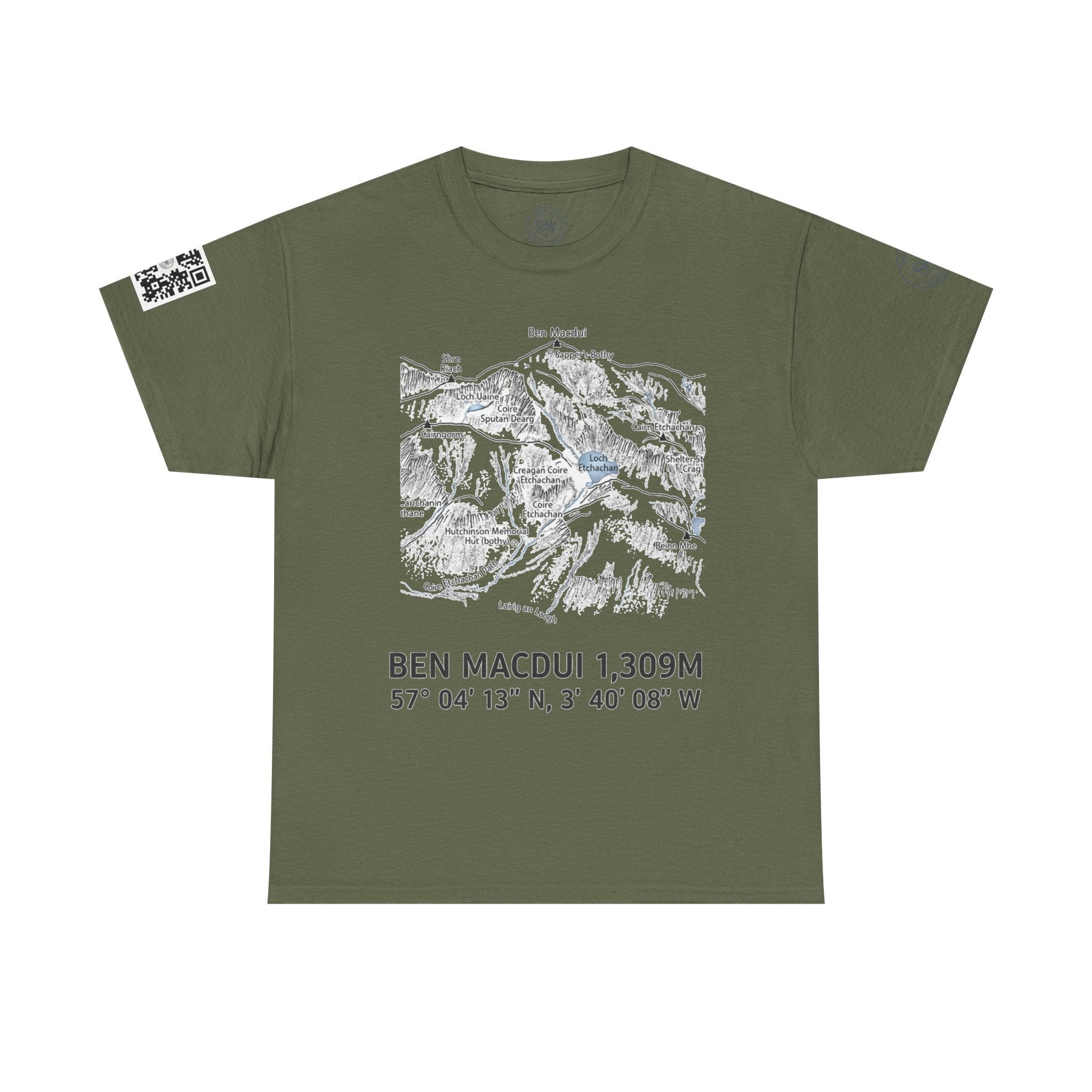 Ben Macdui 1,309m with QR Code Special Edition