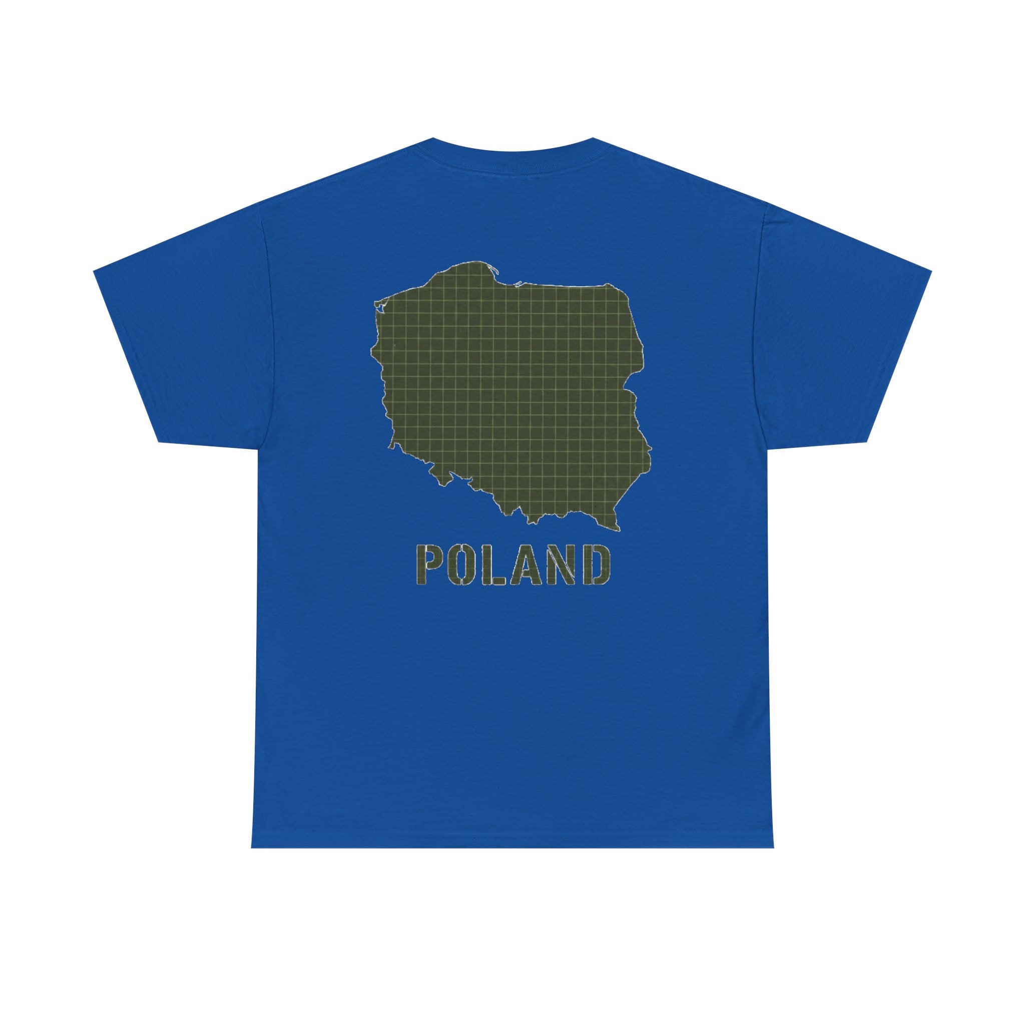 Poland Map T-Shirt — Gallus Logo Military-Style Polish Pride Tee