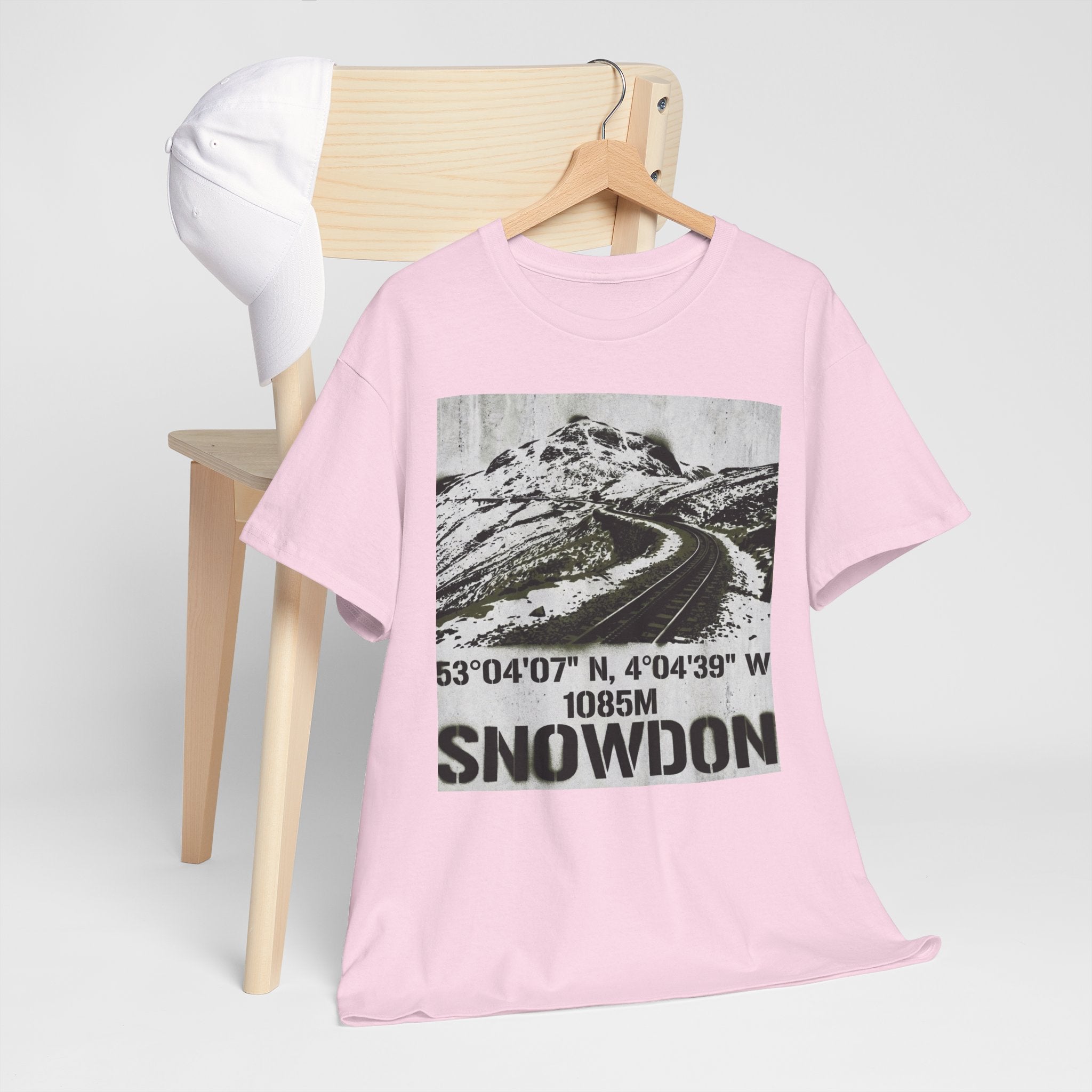 Snowdon Mountain Tee — Snowdon 1085M Coordinates Graphic T-Shirt
