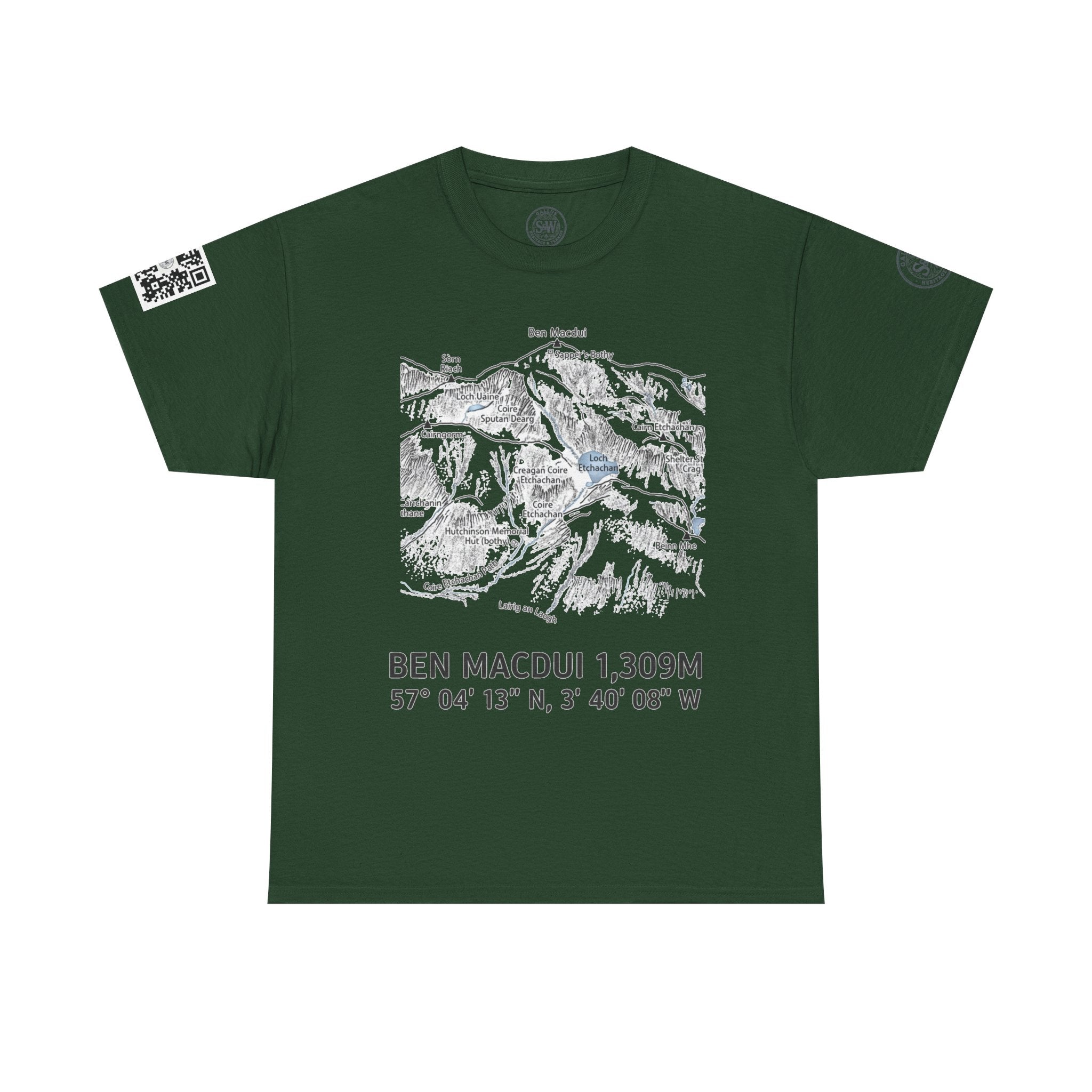 Ben Macdui 1,309m with QR Code Special Edition